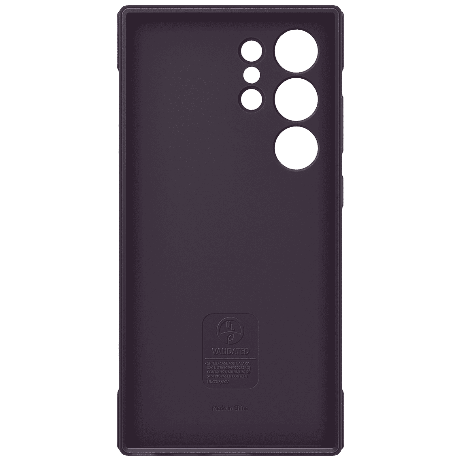 SAMSUNG Shield Polyurethane Back Case for SAMSUNG Galaxy S24 Ultra (Durable and Modern, Dark Violet)_5