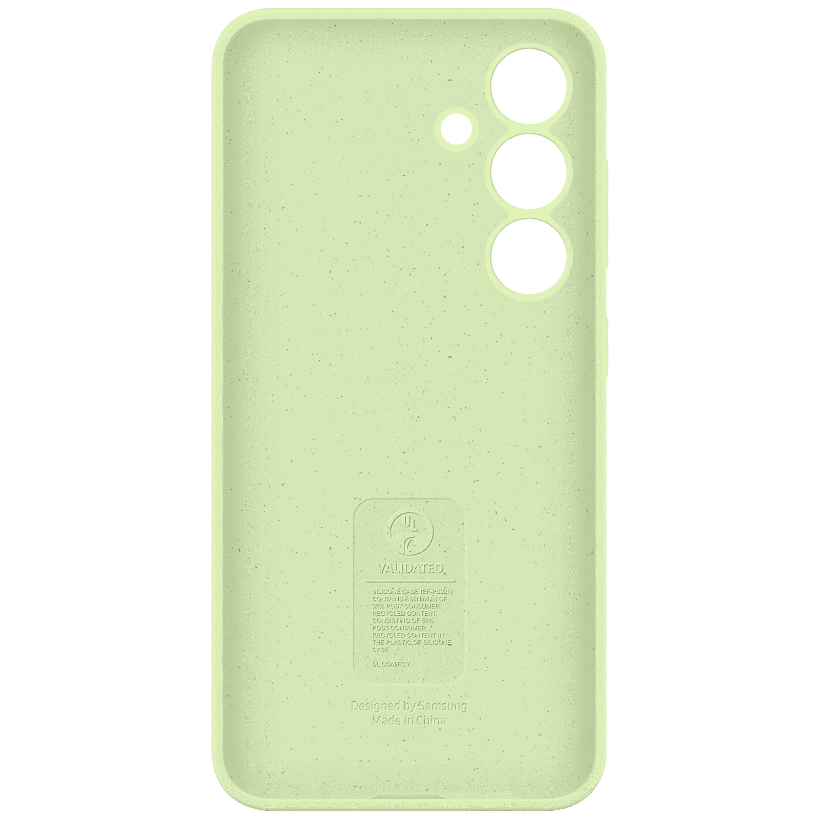 SAMSUNG Silicone Back Case for SAMSUNG Galaxy S24 (Silky-smooth Touch, Lime)_4