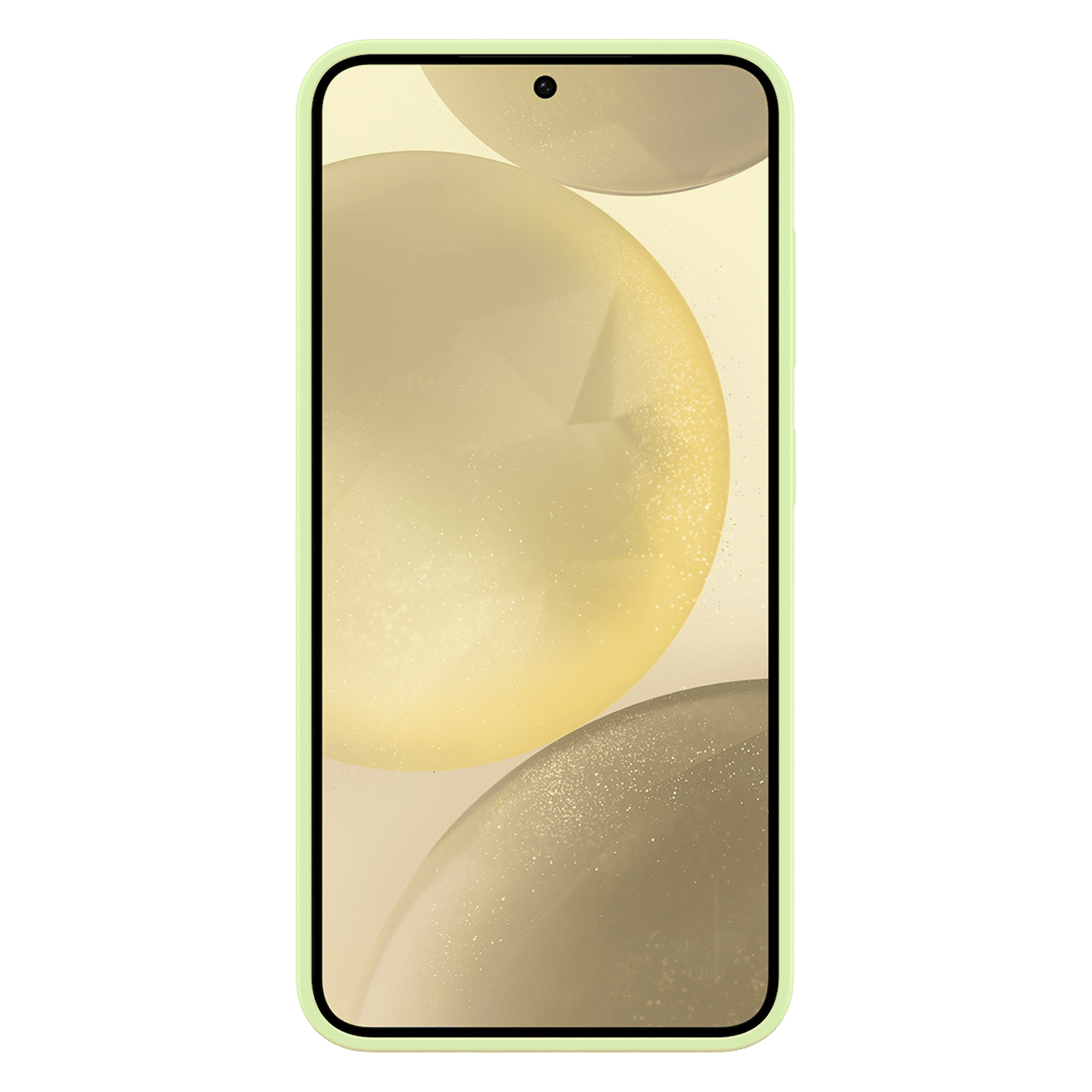 SAMSUNG Silicone Back Case for SAMSUNG Galaxy S24 (Silky-smooth Touch, Lime)_5