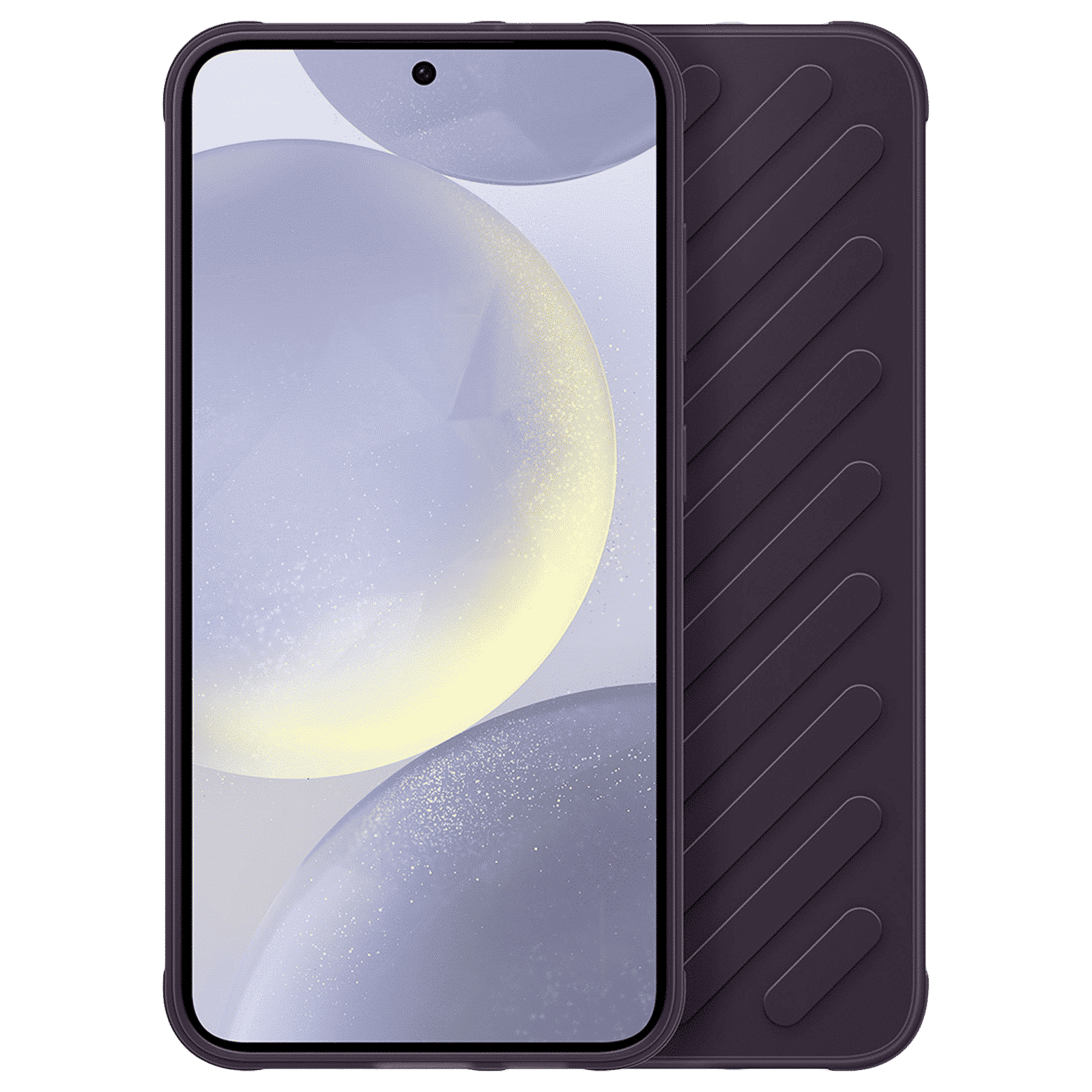 SAMSUNG Shield Polycarbonate Back Cover for SAMSUNG Galaxy S24 (Durable and Modern, Dark Violet)_1