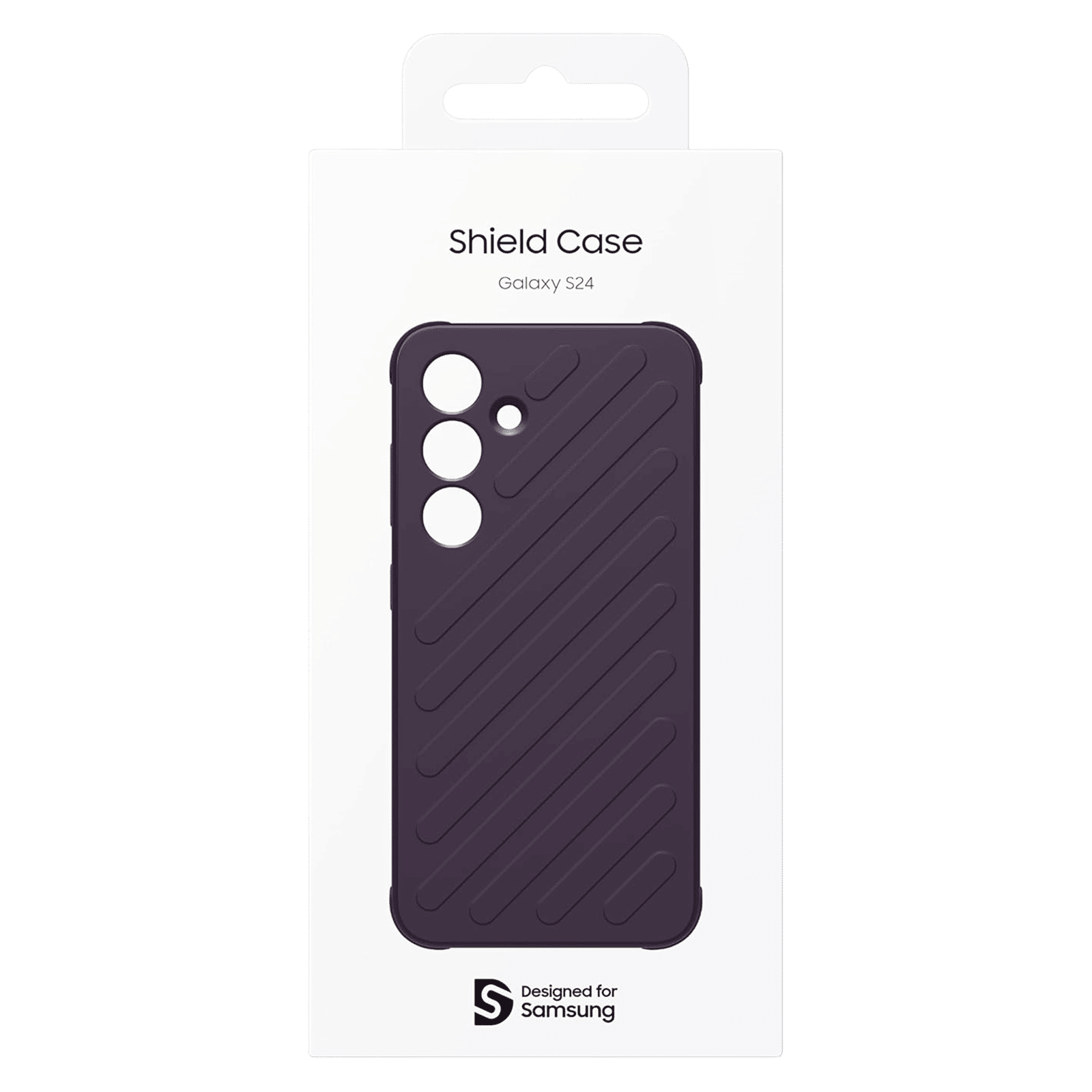 SAMSUNG Shield Polycarbonate Back Cover for SAMSUNG Galaxy S24 (Durable and Modern, Dark Violet)_7