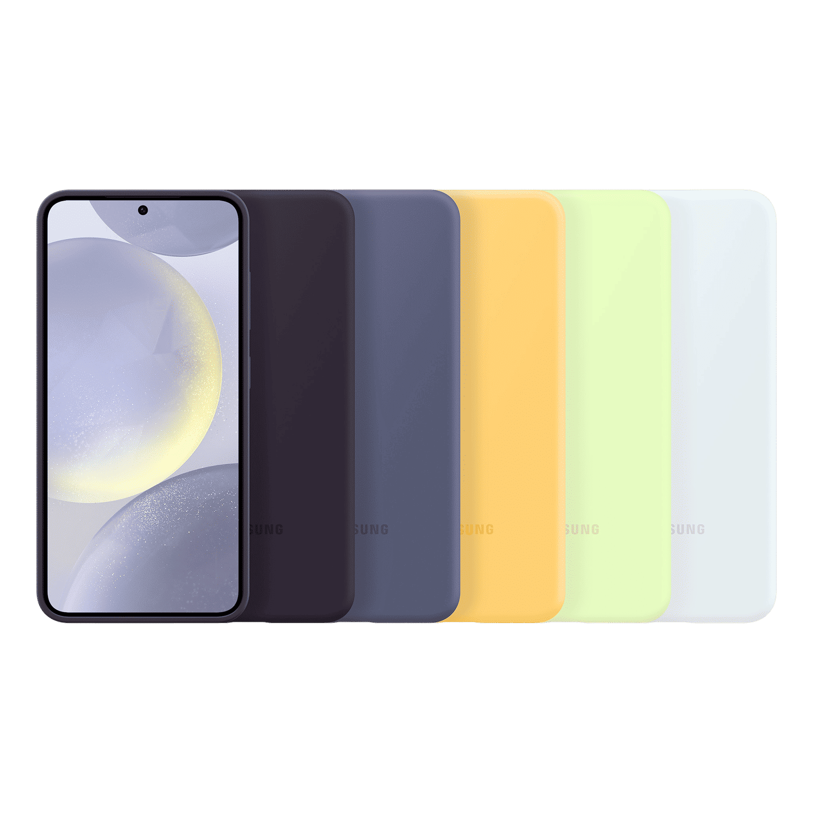 SAMSUNG Silicone Back Cover for SAMSUNG Galaxy S24 (Combining Style & Durability, White)_6