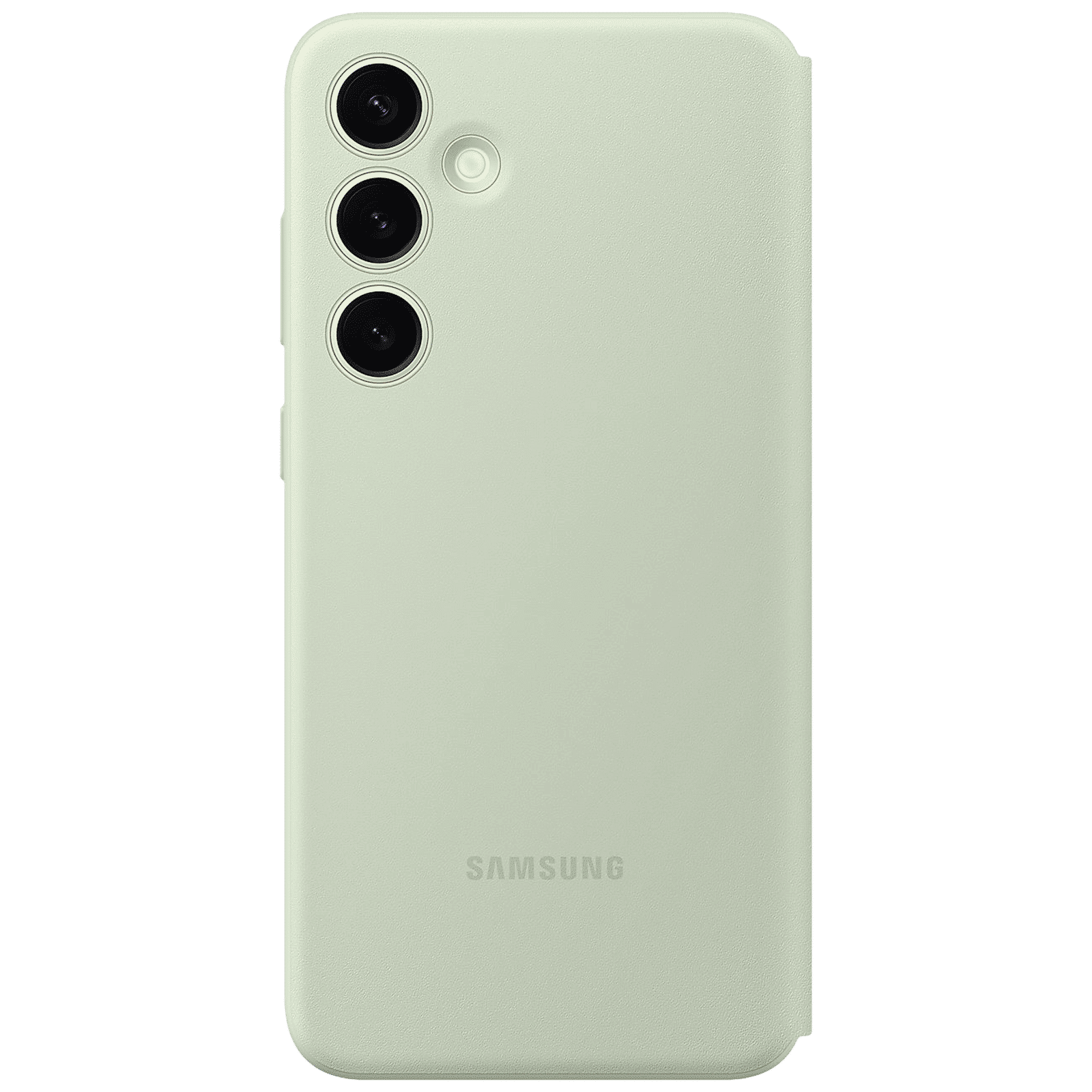 SAMSUNG Flip Cover for SAMSUNG Galaxy S24 Plus (Handy Hidden Pocket, Light Green)_4