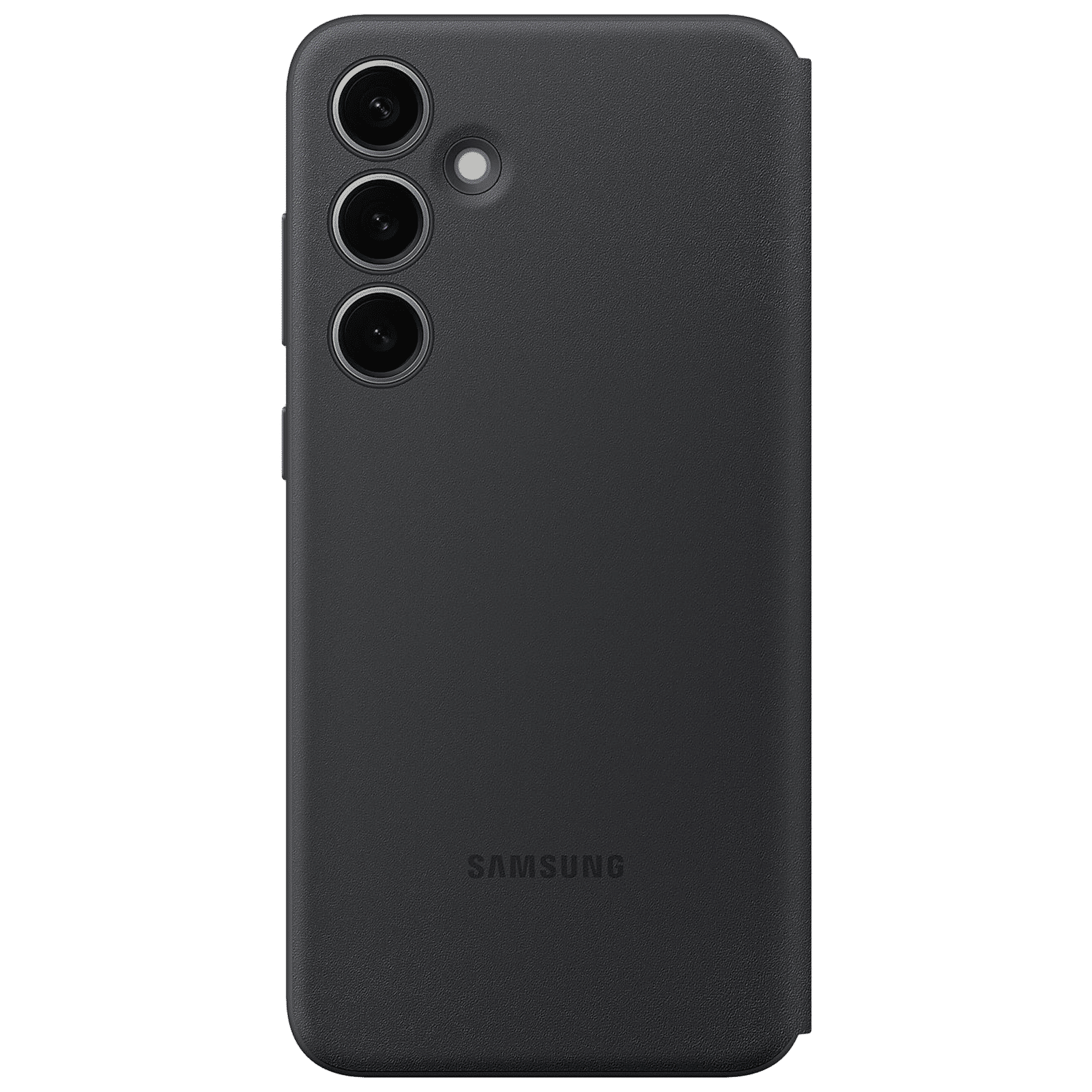 SAMSUNG Flip Cover for SAMSUNG Galaxy S24 Plus (Handy Hidden Pocket, Black)_4