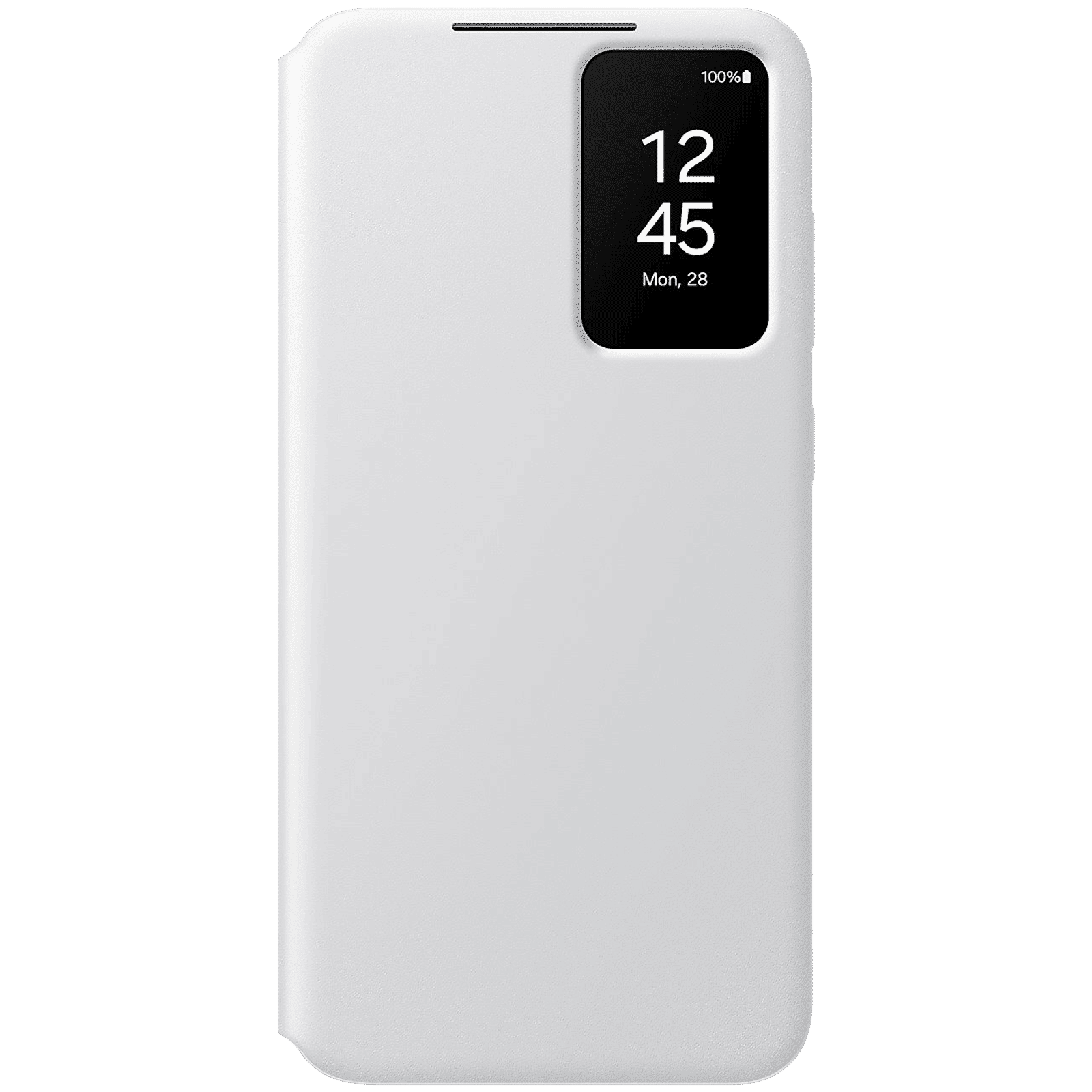 SAMSUNG Flip Cover for SAMSUNG Galaxy S24 (Small Smart Screen View, White)_1