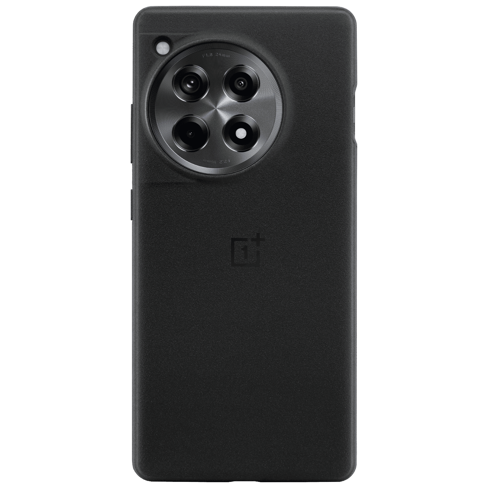 OnePlus OPC15 Polycarbonate & TPU Back Cover for OnePlus 12R (Anti Fingerprint, Black)_1