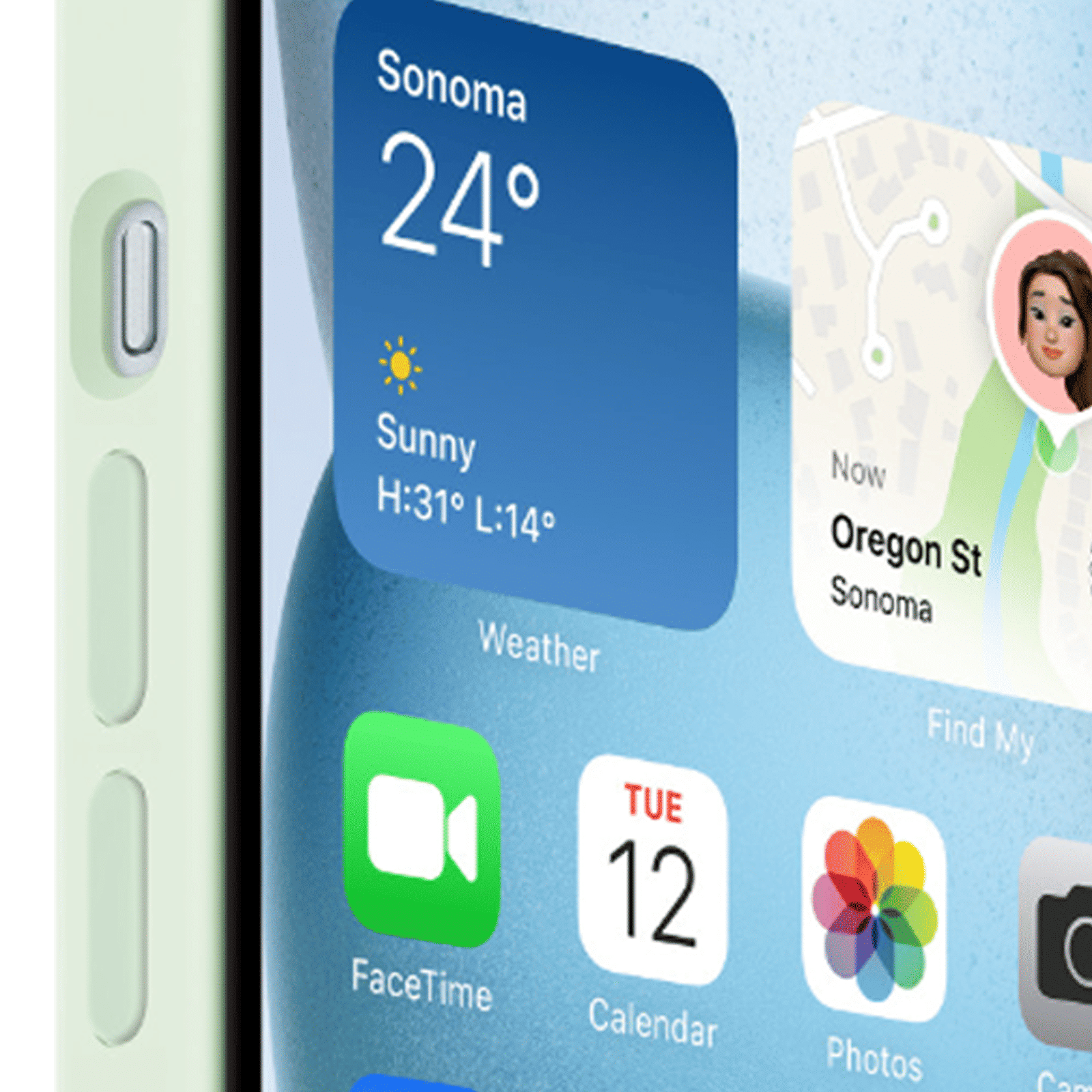 Apple Soft Silicone Back Cover for Apple iPhone 15 (Supports Wireless Charging, Soft Mint)_4