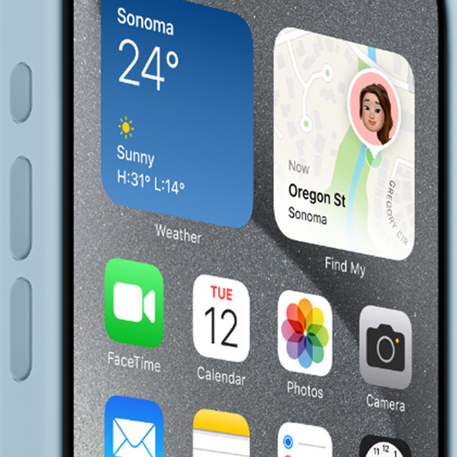 Apple Soft Silicone Back Cover for Apple iPhone 15 Pro (Supports Wireless Charging, Light Blue)_4