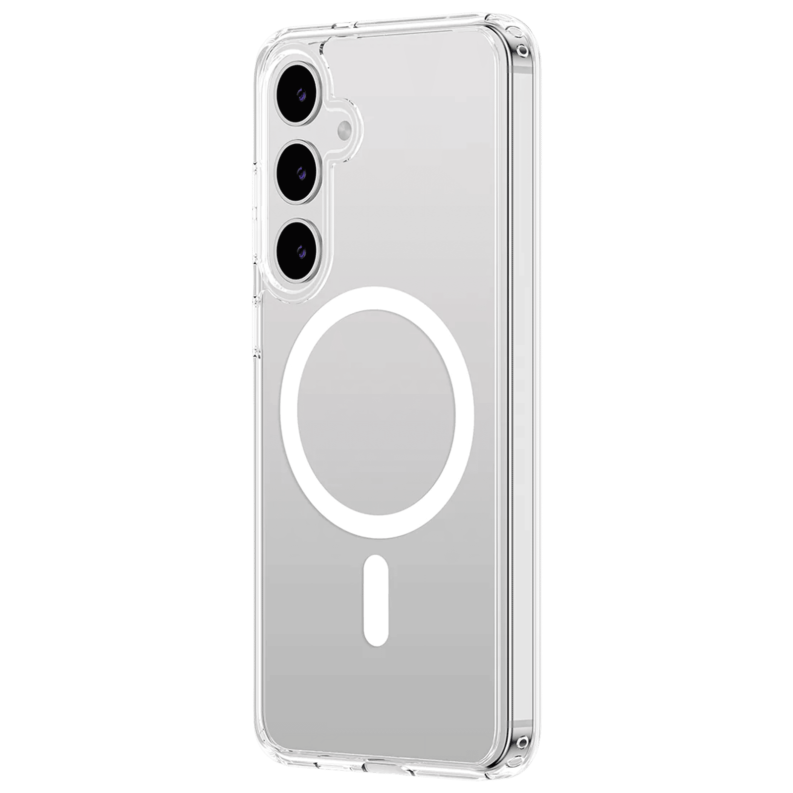 AMAZINGTHING Minimal Mag Polycarbonate Back Cover for SAMSUNG Galaxy S24 (DefendEdge Camera Protection, Clear)_1