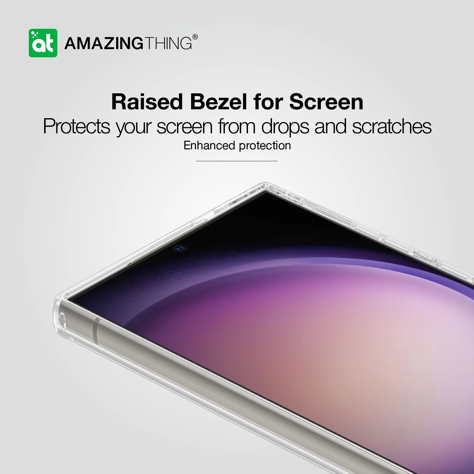 AMAZINGTHING Minimal Mag Polycarbonate Back Cover for SAMSUNG Galaxy S24 Ultra (DefendEdge Camera Protection, Clear)_5