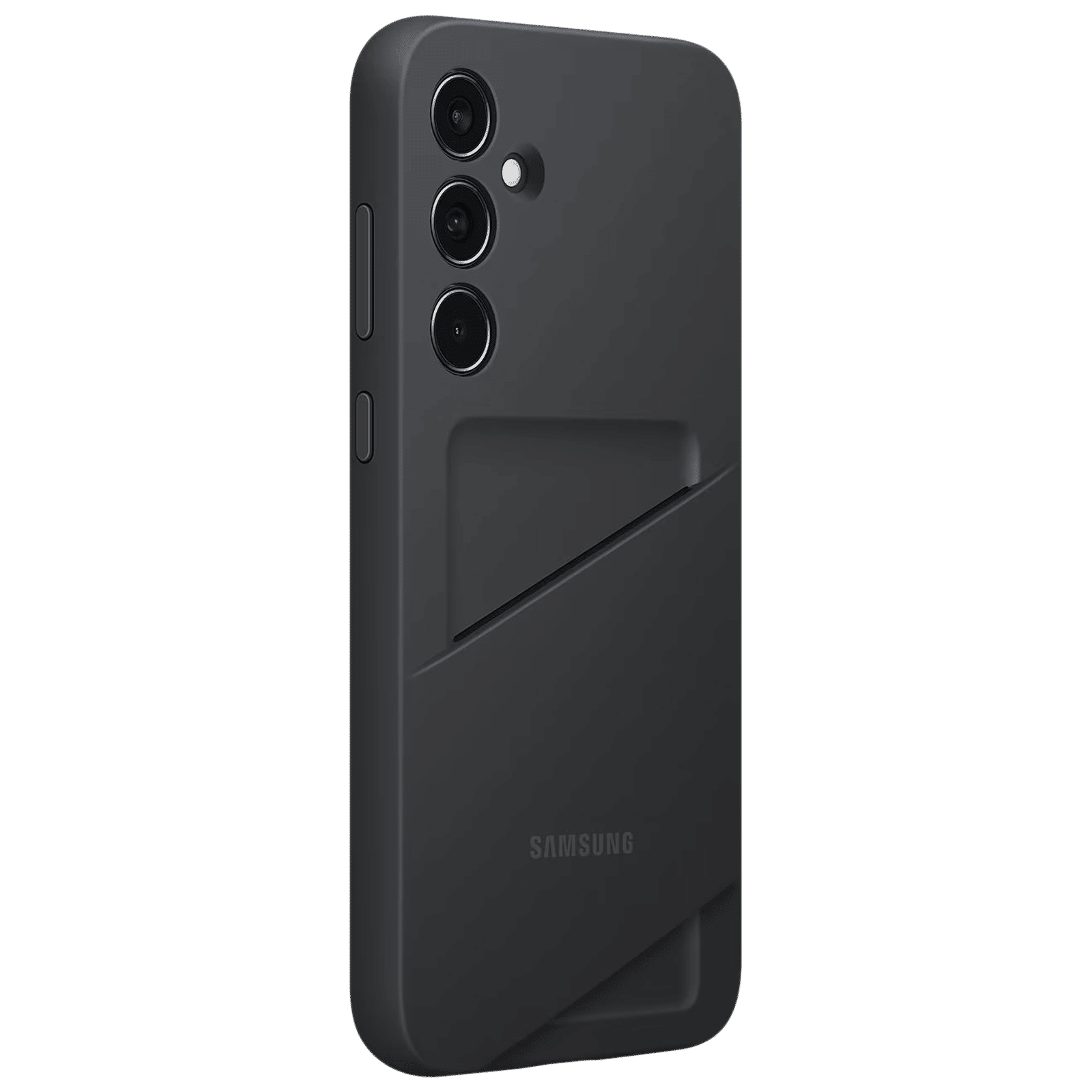 SAMSUNG TPU Back Cover for SAMSUNG Galaxy A35 5G (Card Slot, Black)_4