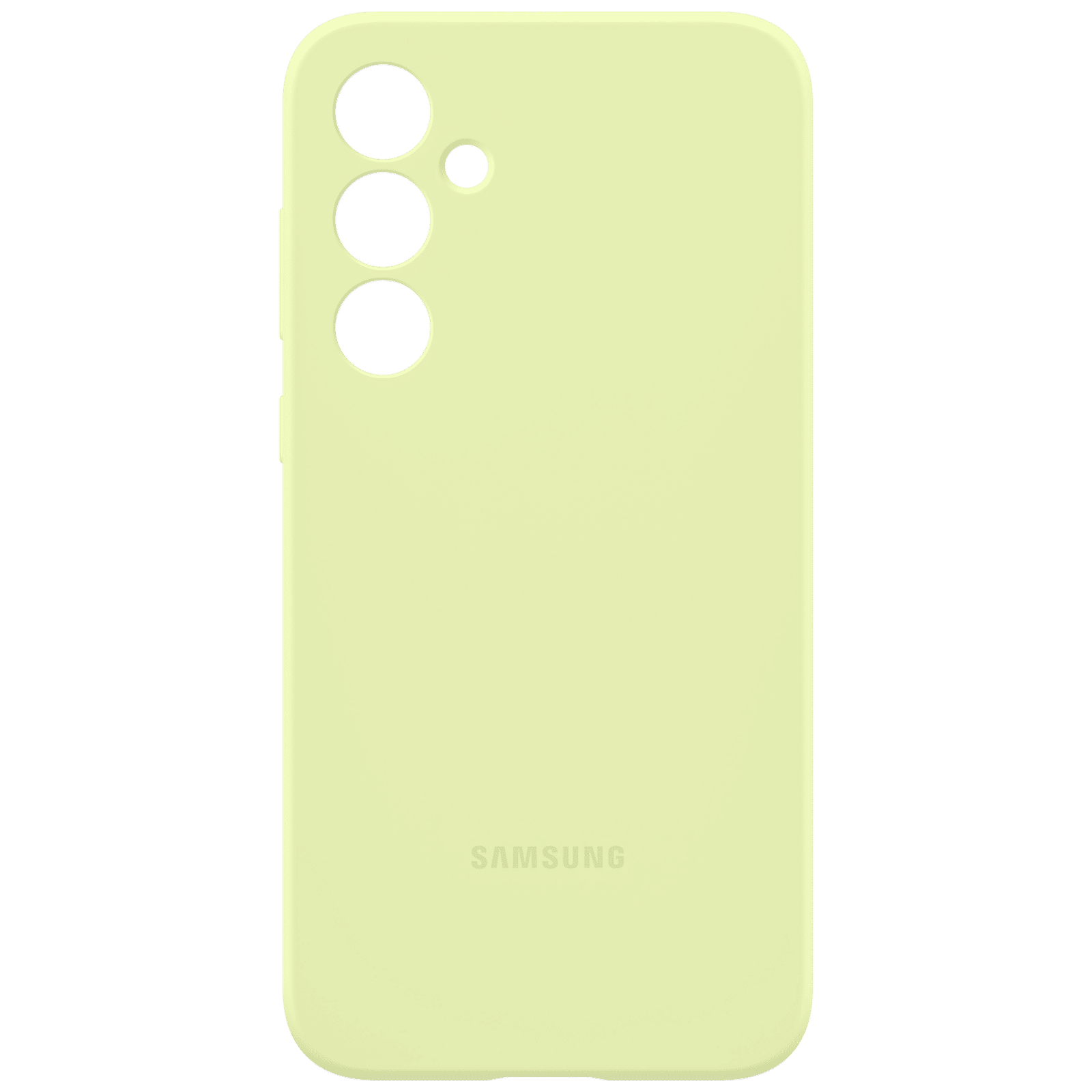 SAMSUNG Soft Silicone Back Cover for SAMSUNG Galaxy A35 5G (Scratch Protection, Lime)_3
