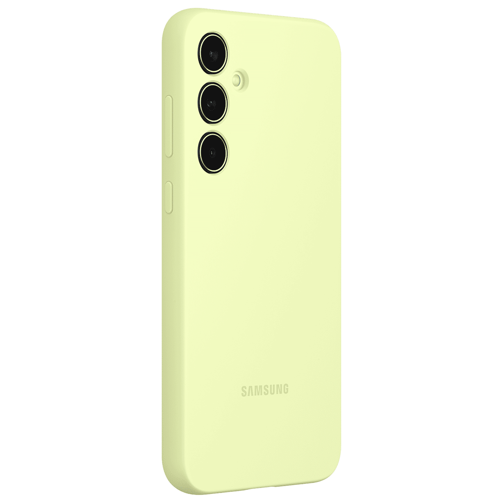 SAMSUNG Soft Silicone Back Cover for SAMSUNG Galaxy A35 5G (Scratch Protection, Lime)_4