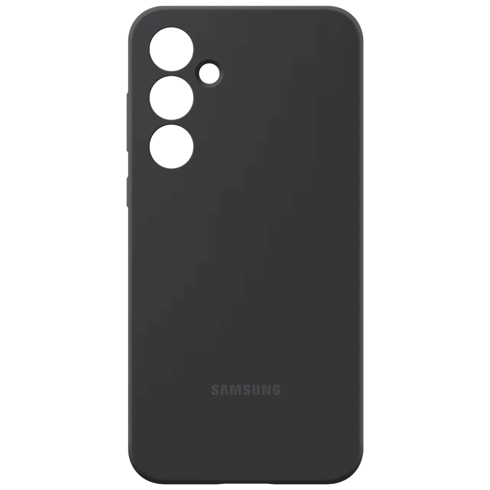 SAMSUNG Silicone Back Cover for SAMSUNG Galaxy A55 5G (Scratch Protection, Black)_3