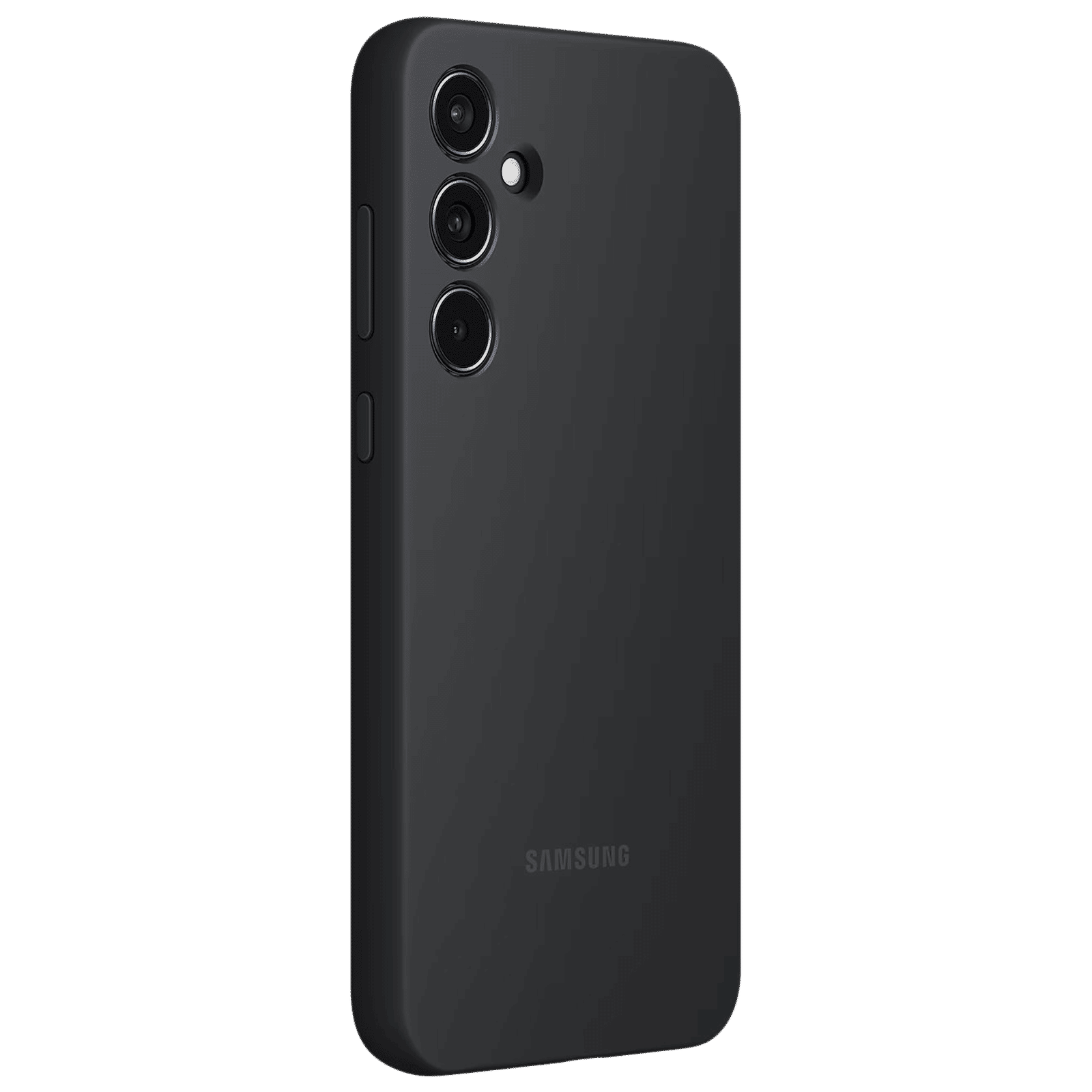 SAMSUNG Silicone Back Cover for SAMSUNG Galaxy A55 5G (Scratch Protection, Black)_4