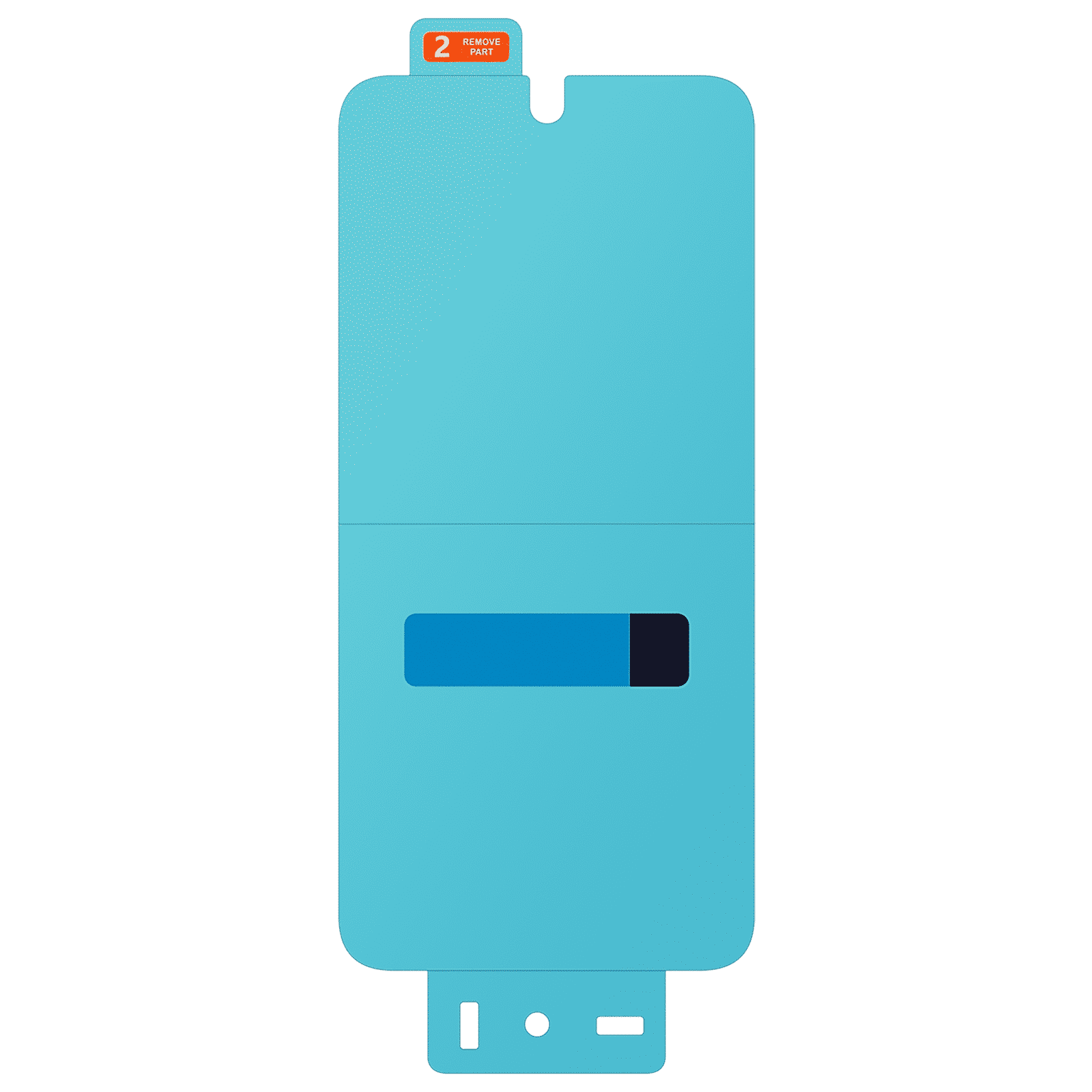 SAMSUNG Screen Protector for Galaxy A55 (Transparent Protection)_4