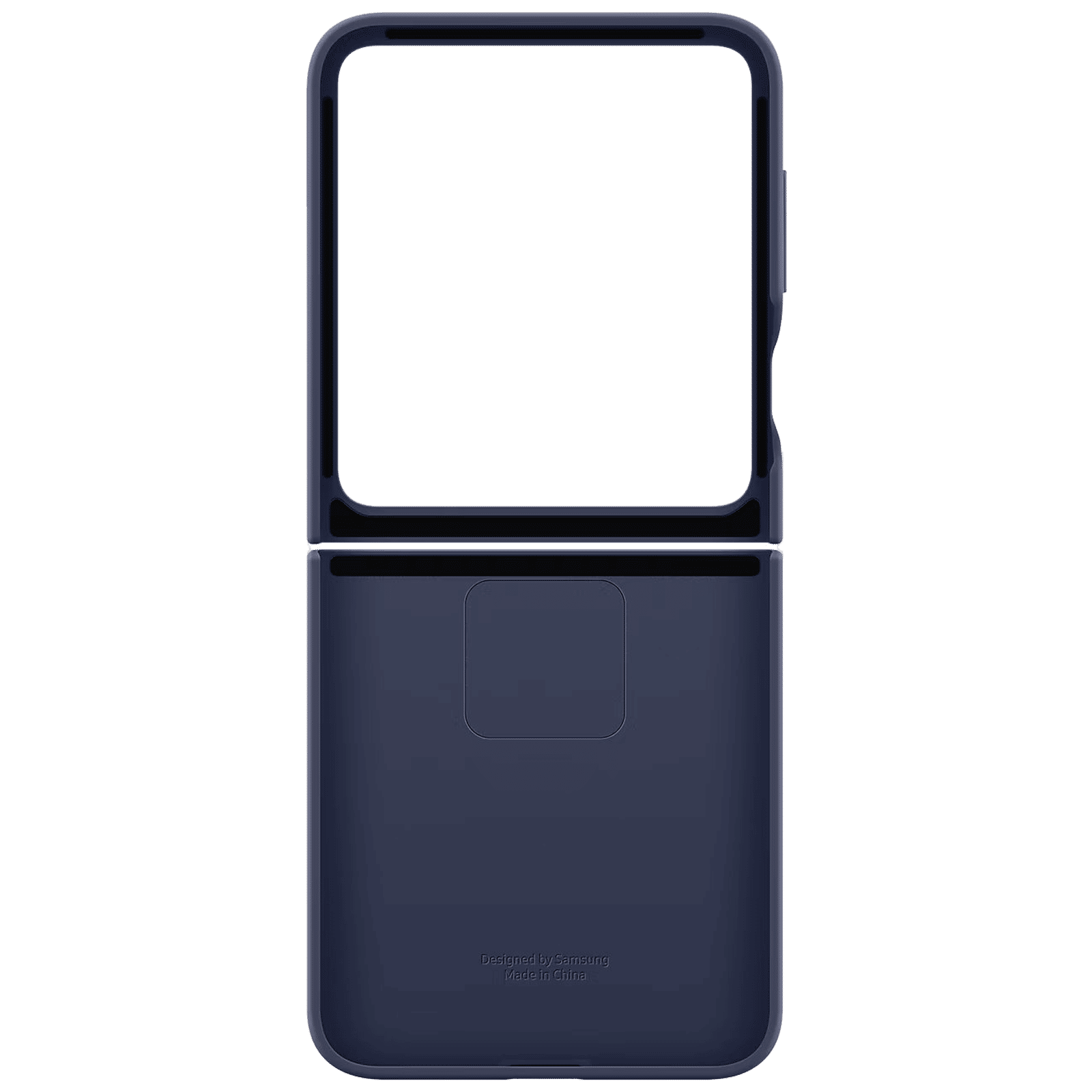 SAMSUNG Soft Silicone Back Cover for SAMSUNG Galaxy Z Flip 6 (Ultra Slim Design, Navy) SAMSUNG Soft Silicone Back Cover for SAMSUNG Galaxy Z Flip 6 (Ultra Slim Design, Navy)_3