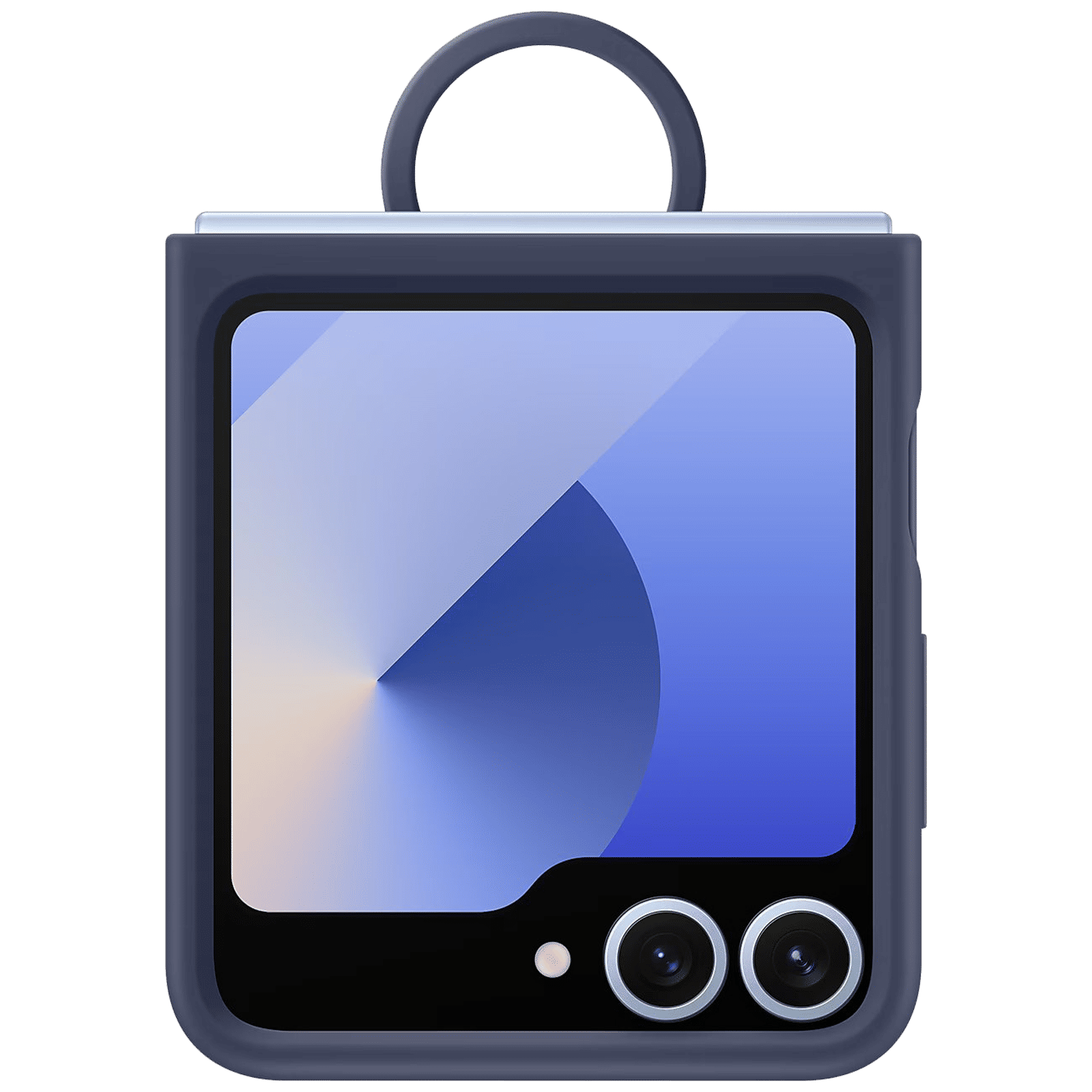 SAMSUNG Soft Silicone Back Cover for SAMSUNG Galaxy Z Flip 6 (Ultra Slim Design, Navy) SAMSUNG Soft Silicone Back Cover for SAMSUNG Galaxy Z Flip 6 (Ultra Slim Design, Navy)_1