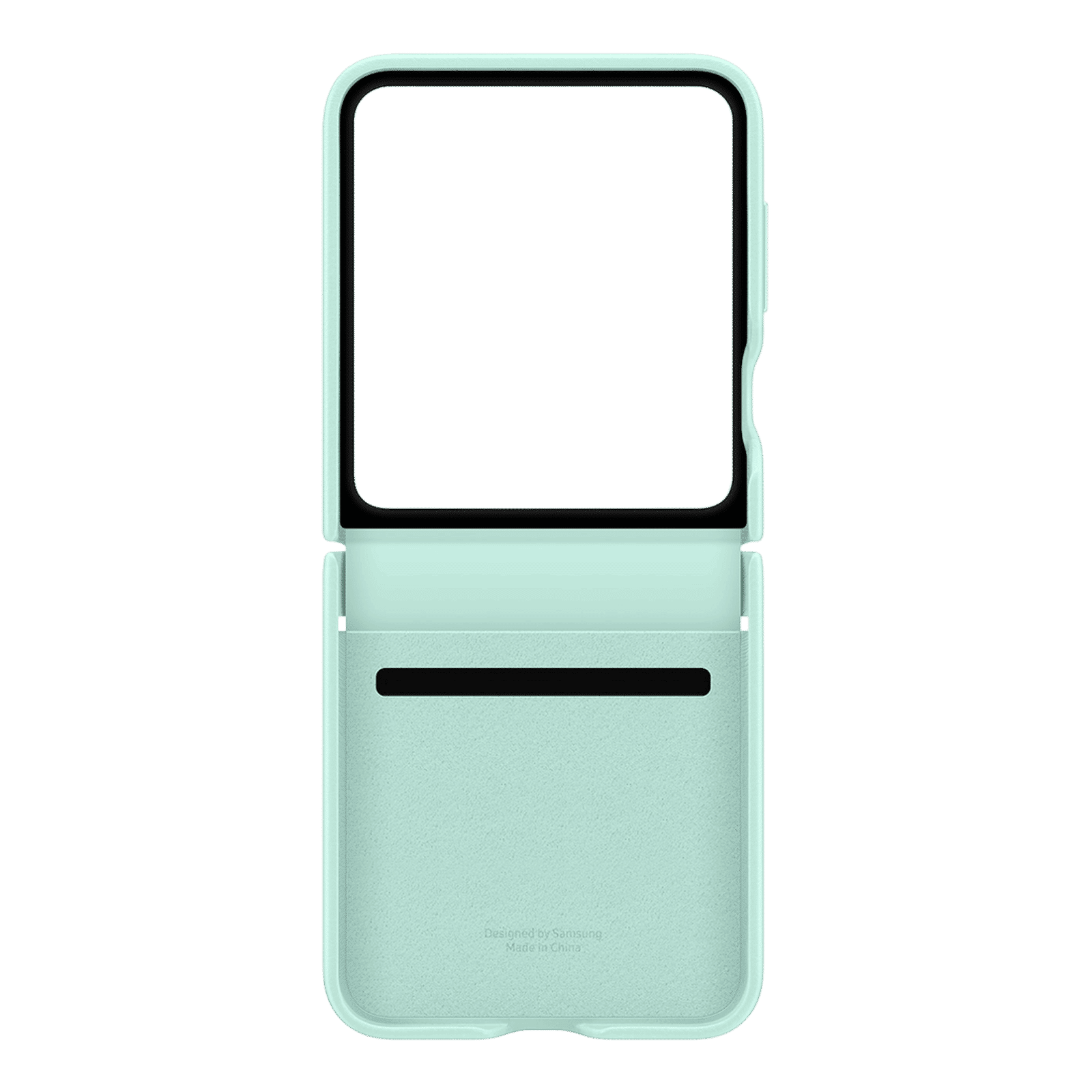 SAMSUNG Soft Back Cover for SAMSUNG Galaxy Z Flip 6 (Kindsuit, Mint)_6