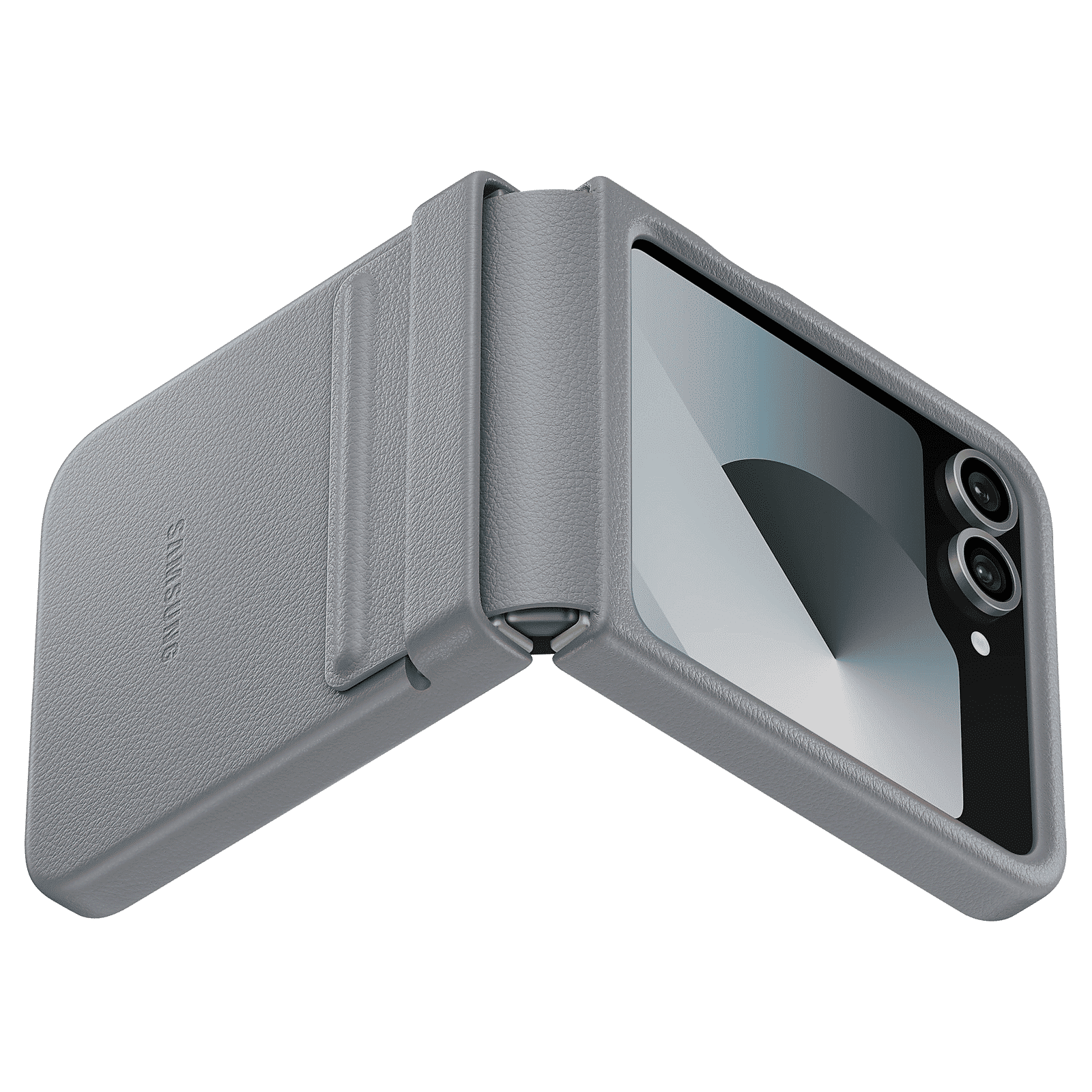 SAMSUNG Soft Back Cover for SAMSUNG Galaxy Z Flip 6 (Kindsuit, Gray) SAMSUNG Soft Back Cover for SAMSUNG Galaxy Z Flip 6 (Kindsuit, Gray)_5