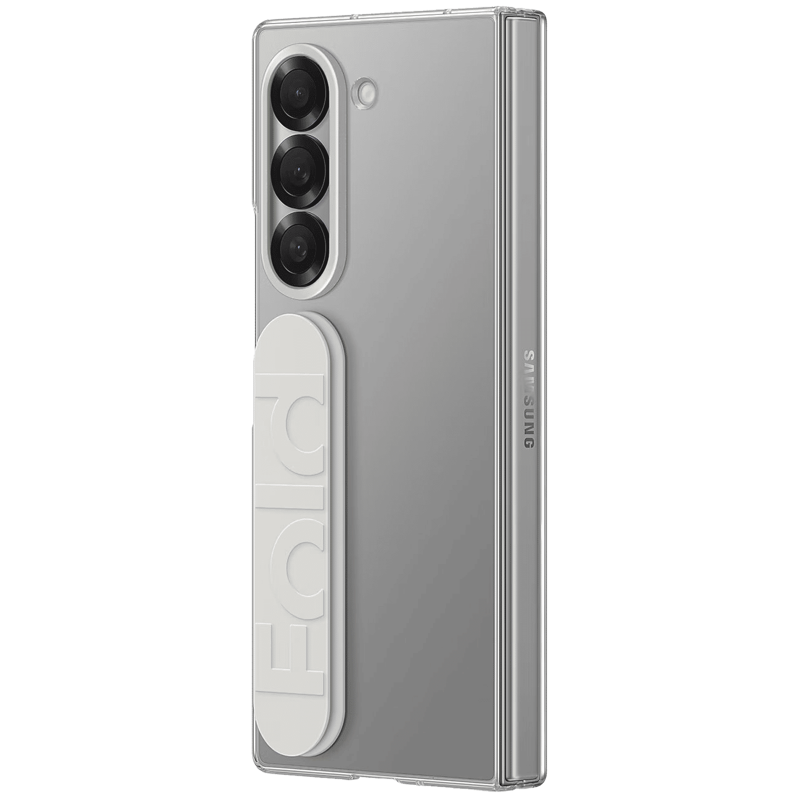 SAMSUNG Back Cover for SAMSUNG Galaxy Z Fold 6 (Sleek Design, Transparent)_2