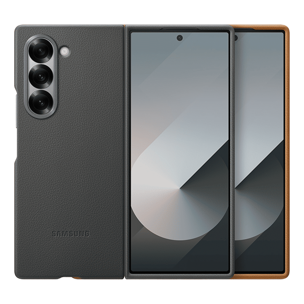 SAMSUNG Soft Back Cover for SAMSUNG Galaxy Z Fold 6 (Kindsuit, Gray)_7