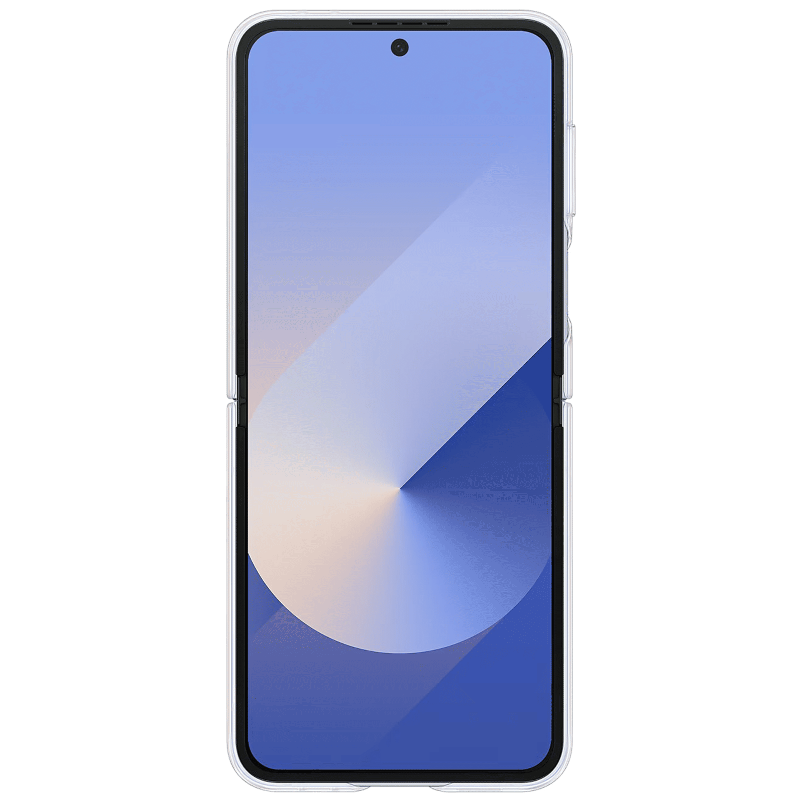 SAMSUNG Back Cover for SAMSUNG Galaxy Z Flip 6 (Chic Minimalist Look, Transparent)_4