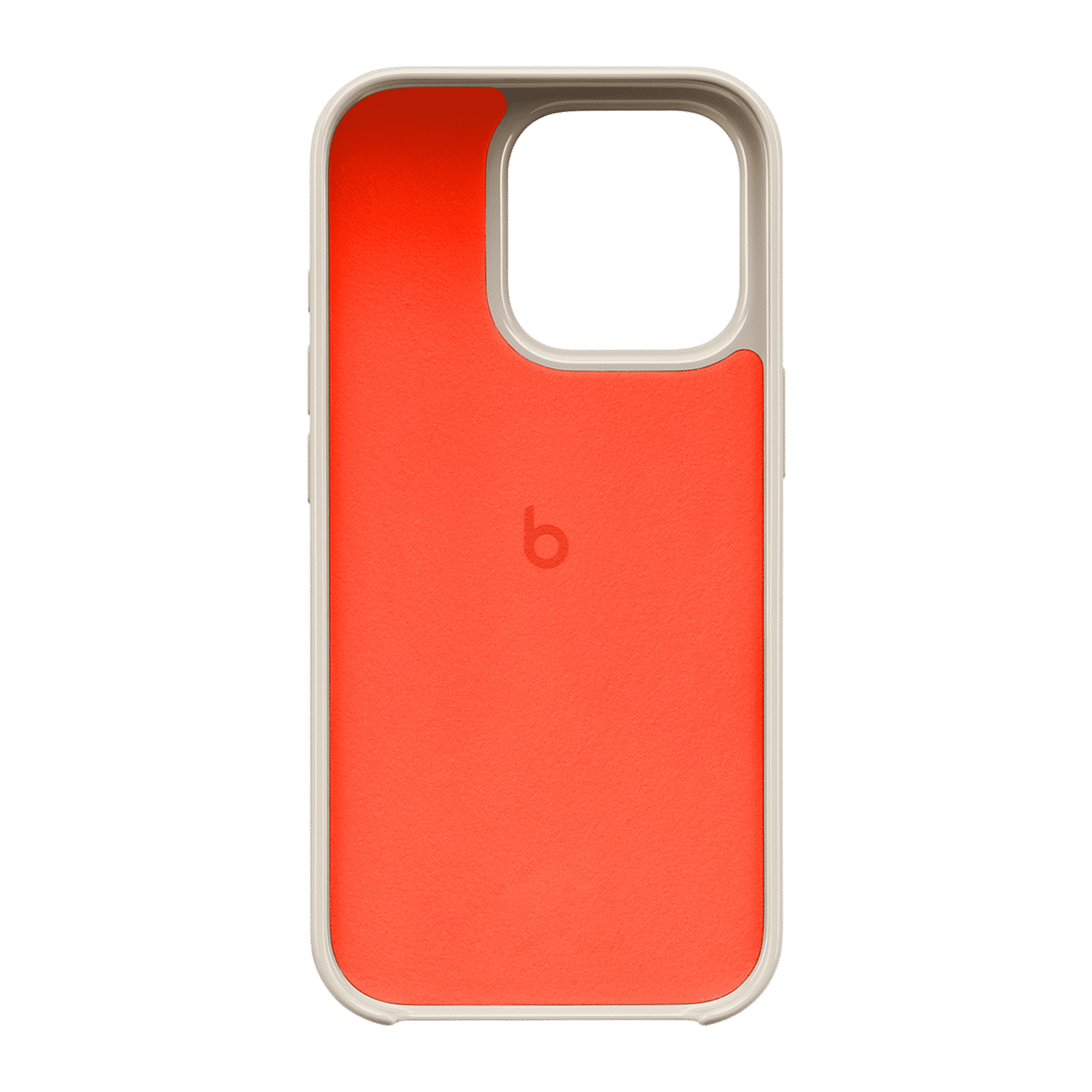 Apple Beats Hard TPU & Polycarbonate Back Cover for Apple iPhone 16 Pro (MagSafe Compatible, Summit Stone)_3