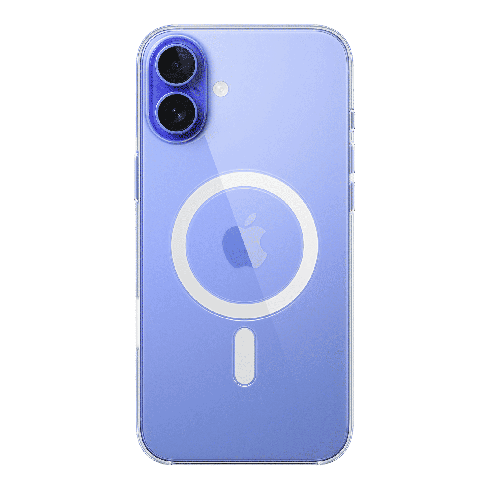 Apple Polycarbonate Back Cover for Apple iPhone 16 Plus (MagSafe Charging Support, Clear)_1