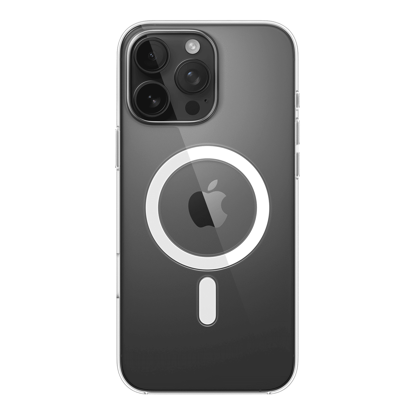 Apple Polycarbonate Back Cover for Apple iPhone 16 Pro Max (MagSafe Charging Support, Clear)_4