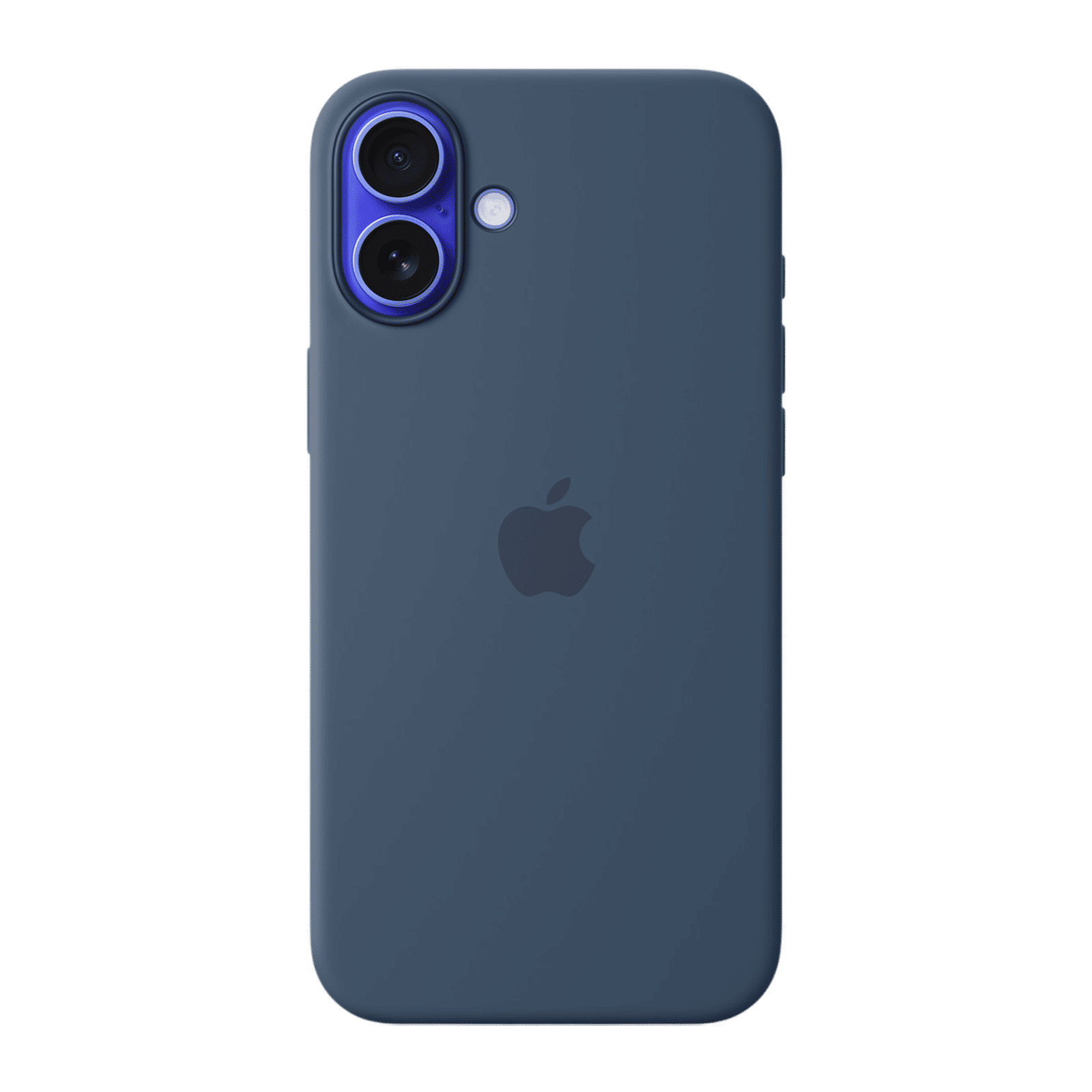 Apple Soft Silicone Back Cover for Apple iPhone 16 Plus (MagSafe Charging Support, Denim) Apple Soft Silicone Back Cover for Apple iPhone 16 Plus (MagSafe Charging Support, Denim)_1