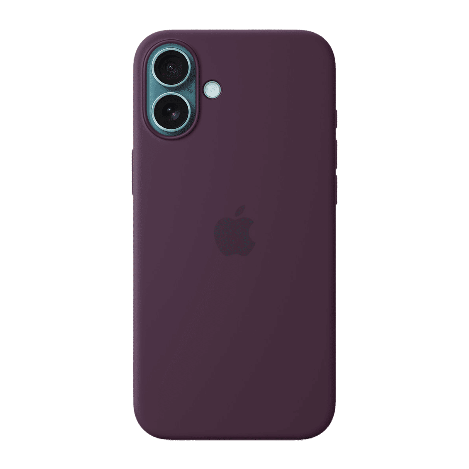 Apple Soft Silicone Back Cover for Apple iPhone 16 Plus (MagSafe Charging Support, Plum)_2