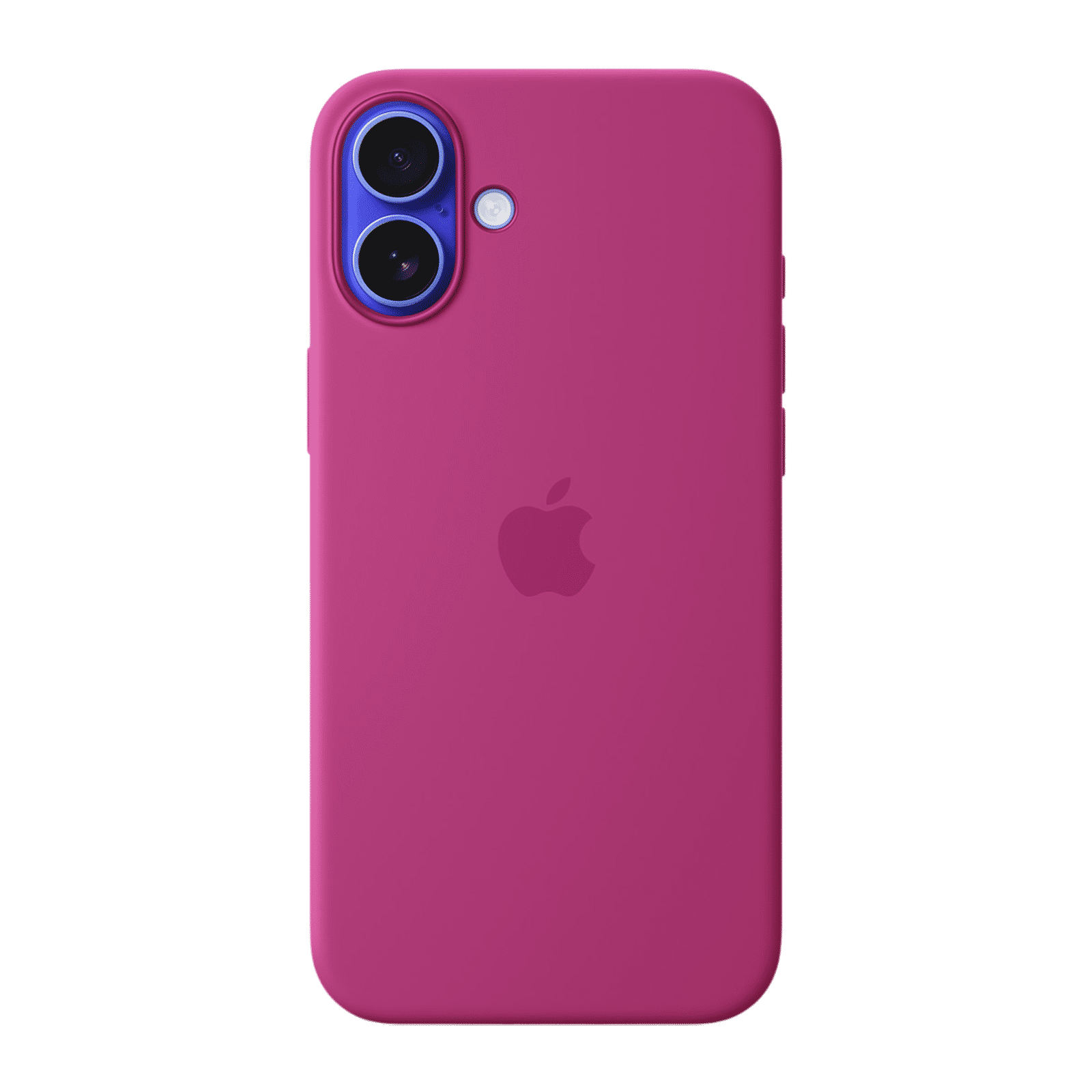 Apple Soft Silicone Back Cover for Apple iPhone 16 Plus (MagSafe Charging Support, Fuchsia)_1