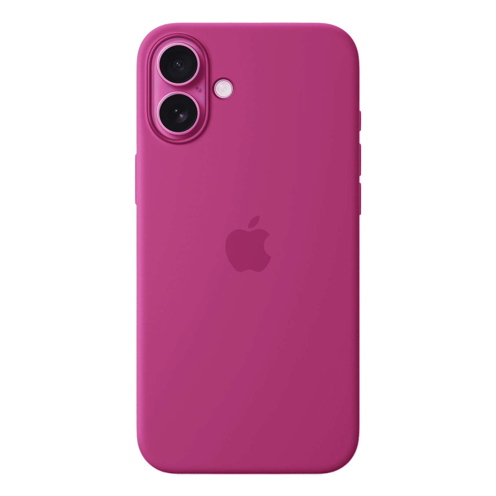 Apple Soft Silicone Back Cover for Apple iPhone 16 Plus (MagSafe Charging Support, Fuchsia)_3