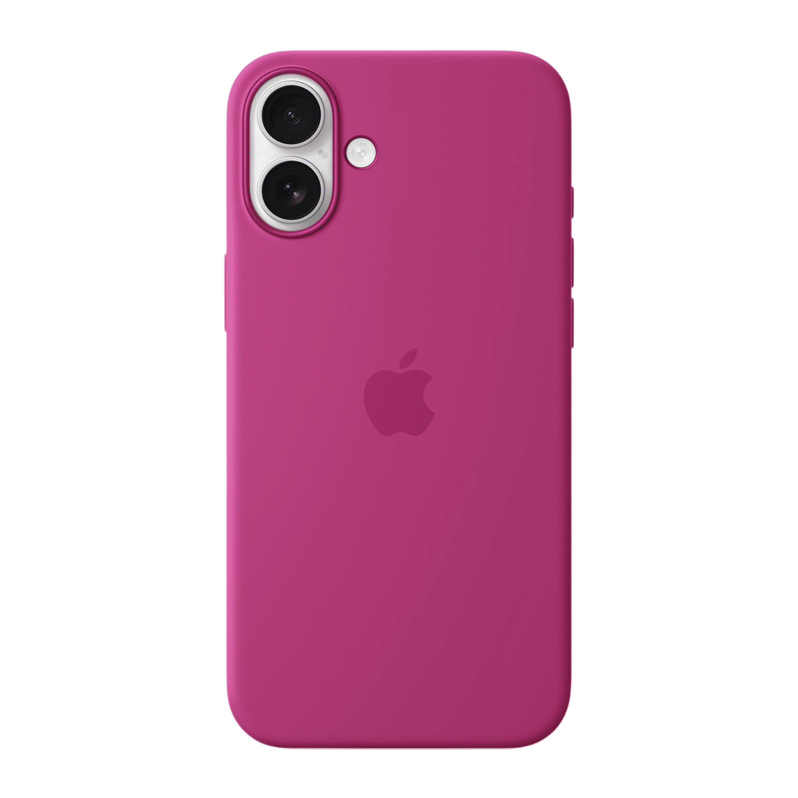 Apple Soft Silicone Back Cover for Apple iPhone 16 Plus (MagSafe Charging Support, Fuchsia)_4