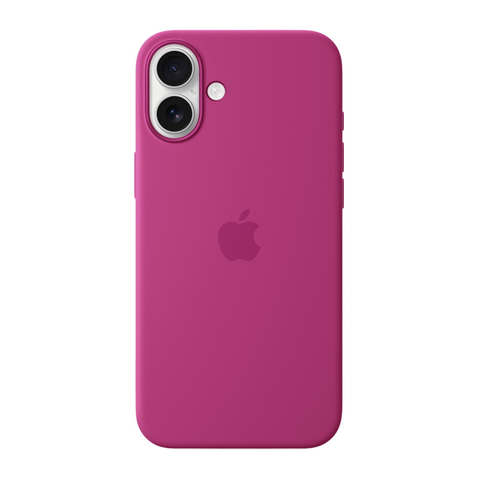 Apple Soft Silicone Back Cover for Apple iPhone 16 Plus (MagSafe Charging Support, Fuchsia)_5