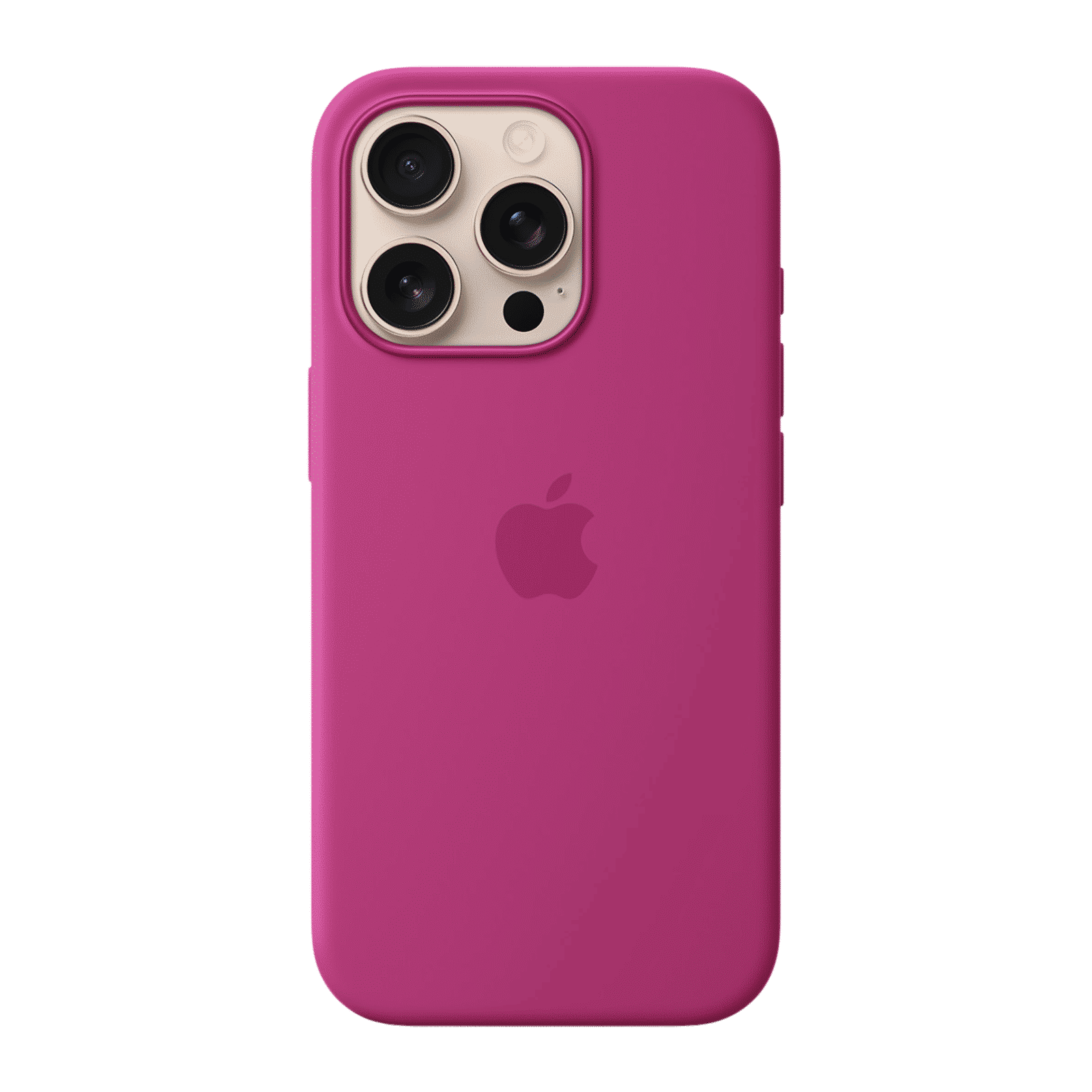 Apple Soft Silicone Back Cover for Apple iPhone 16 Pro (MagSafe Charging Support, Fuchsia) Apple Soft Silicone Back Cover for Apple iPhone 16 Pro (MagSafe Charging Support, Fuchsia)_1