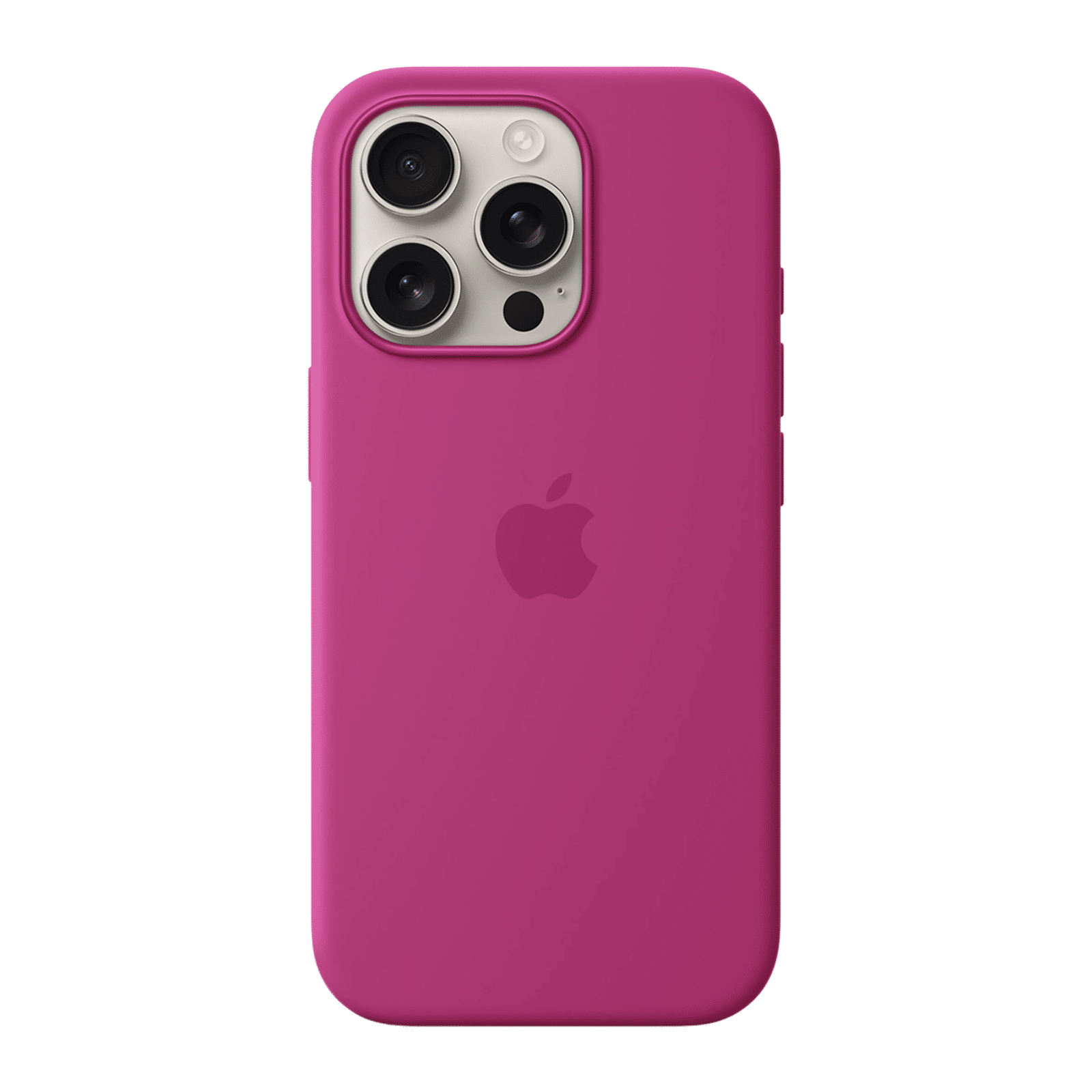 Apple Soft Silicone Back Cover for Apple iPhone 16 Pro (MagSafe Charging Support, Fuchsia) Apple Soft Silicone Back Cover for Apple iPhone 16 Pro (MagSafe Charging Support, Fuchsia)_2