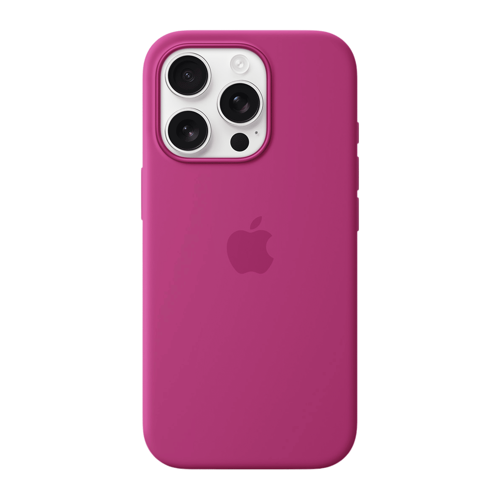 Apple Soft Silicone Back Cover for Apple iPhone 16 Pro (MagSafe Charging Support, Fuchsia) Apple Soft Silicone Back Cover for Apple iPhone 16 Pro (MagSafe Charging Support, Fuchsia)_3