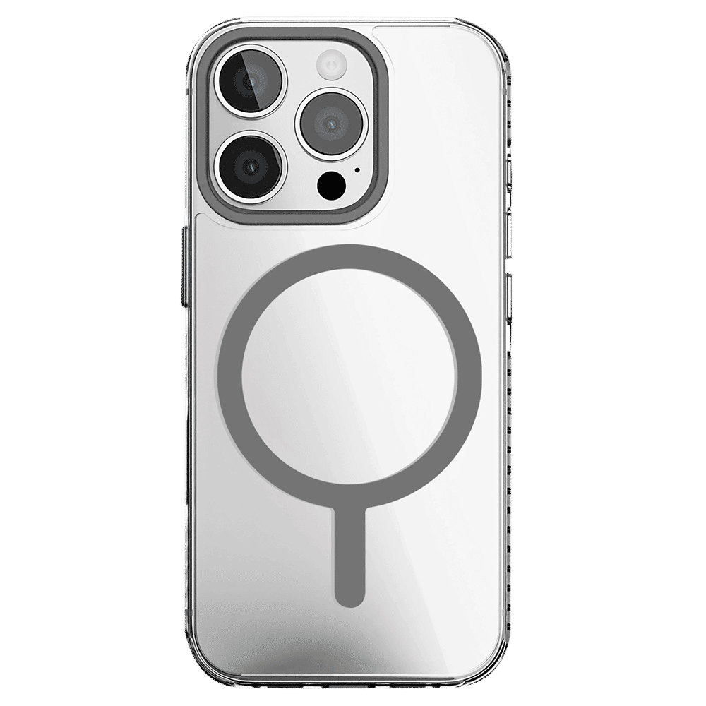 GRIPP Combat Hard TPU & Polycarbonate Back Cover for Apple iPhone 16 Pro Max (MagSafe Compatible, Grey)_5