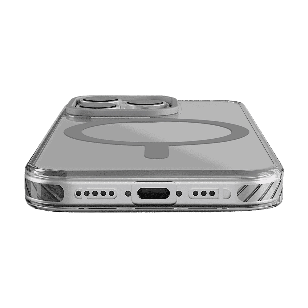 GRIPP Combat Hard TPU & Polycarbonate Back Cover for Apple iPhone 16 Pro Max (MagSafe Compatible, Grey)_6