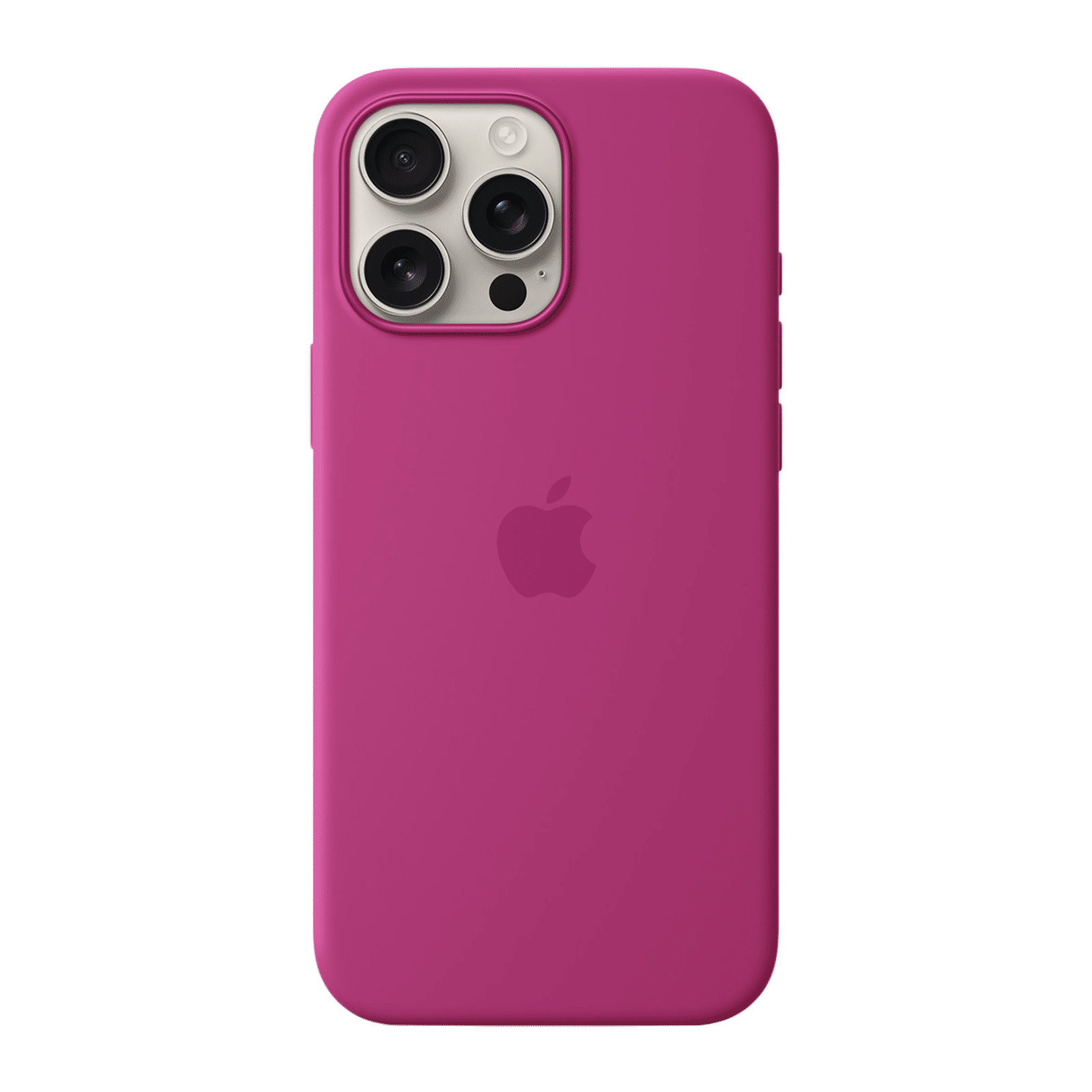 Apple Soft Silicone Back Cover for Apple iPhone 16 Pro Max (MagSafe Charging Support, Fuchsia) Apple Soft Silicone Back Cover for Apple iPhone 16 Pro Max (MagSafe Charging Support, Fuchsia)_2