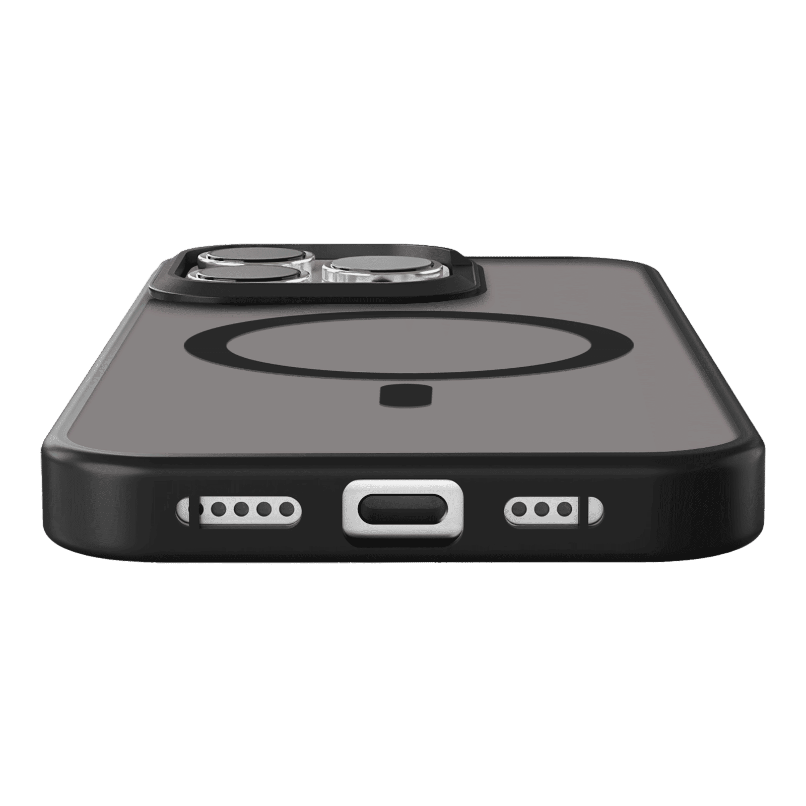 GRIPP Bolt Xtreme Hard & Soft TPU Back Cover for Apple iPhone 16 Pro Max (MagSafe Compatible, Black)_5