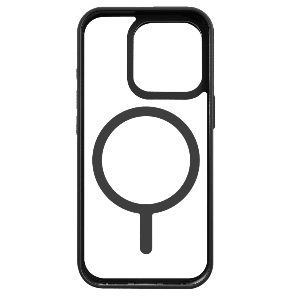 GRIPP Clarion Hard & Soft TPU & Polycarbonate Back Cover for Apple iPhone 16 Pro (MagSafe Compatible, Black)_4