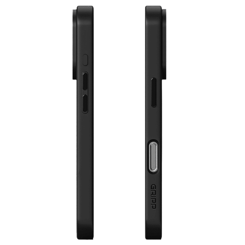 GRIPP Clarion Hard & Soft TPU & Polycarbonate Back Cover for Apple iPhone 16 Pro Max (MagSafe Compatible, Black) GRIPP Clarion Hard & Soft TPU & Polycarbonate Back Cover for Apple iPhone 16 Pro Max (MagSafe Compatible, Black)_3