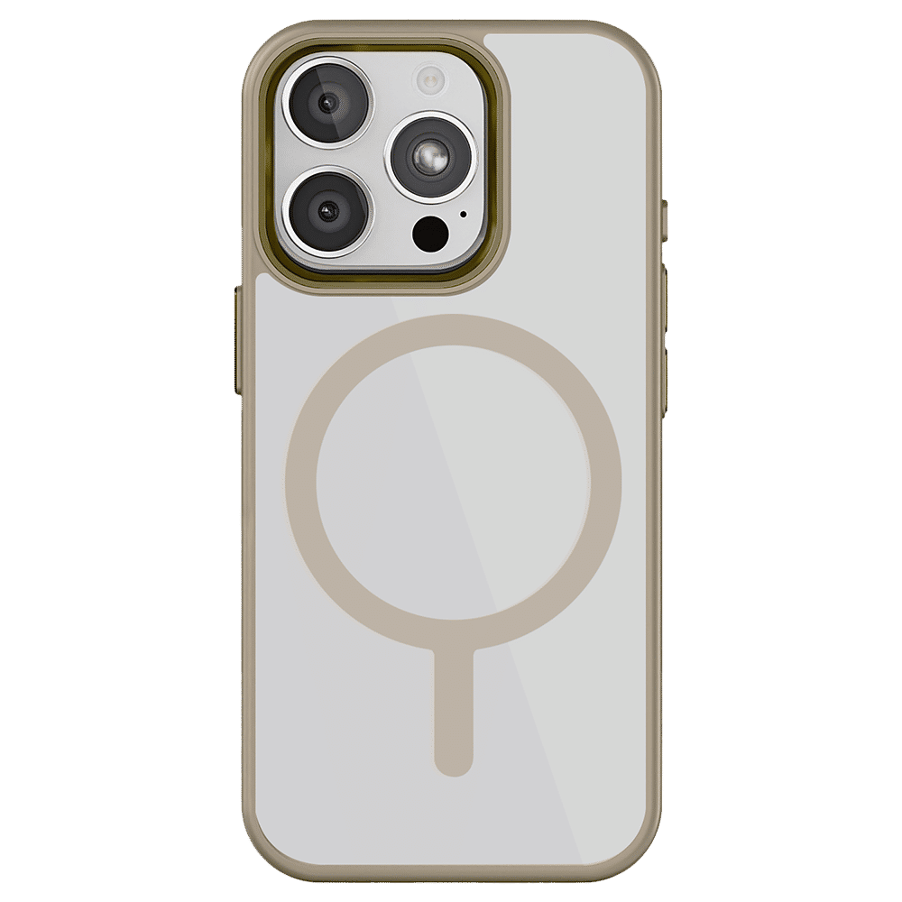 GRIPP Clarion Hard & Soft TPU & Polycarbonate Back Cover for Apple iPhone 16 Pro Max (MagSafe Compatible, Gold) GRIPP Clarion Hard & Soft TPU & Polycarbonate Back Cover for Apple iPhone 16 Pro Max (MagSafe Compatible, Gold)_5