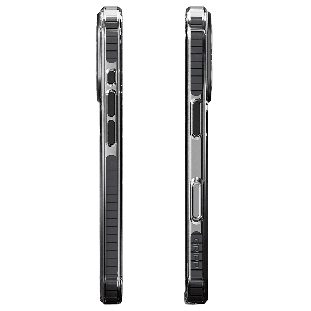GRIPP Dusk TPU & Polycarbonate Back Cover for Apple iPhone 16 (MagSafe Compatible, Black)_3