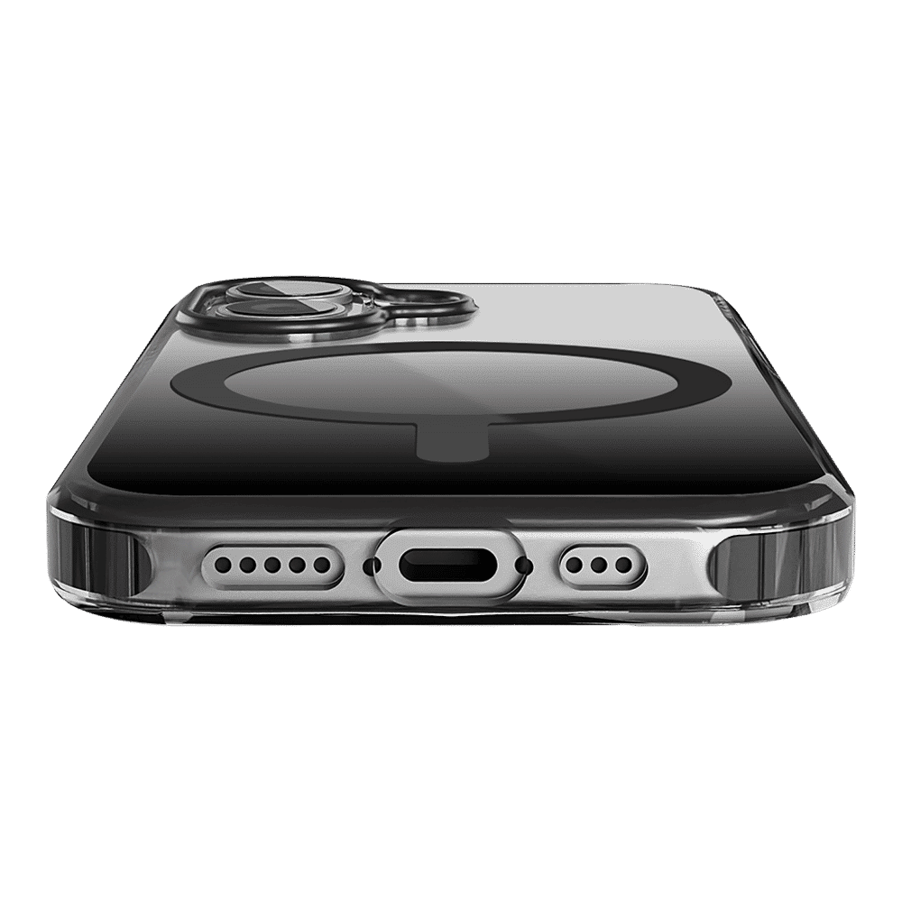 GRIPP Dusk TPU & Polycarbonate Back Cover for Apple iPhone 16 (MagSafe Compatible, Black)_5