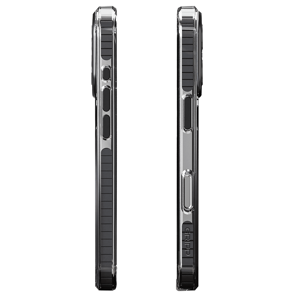 GRIPP Dusk TPU & Polycarbonate Back Cover for Apple iPhone 16 Plus (MagSafe Compatible, Black)_3
