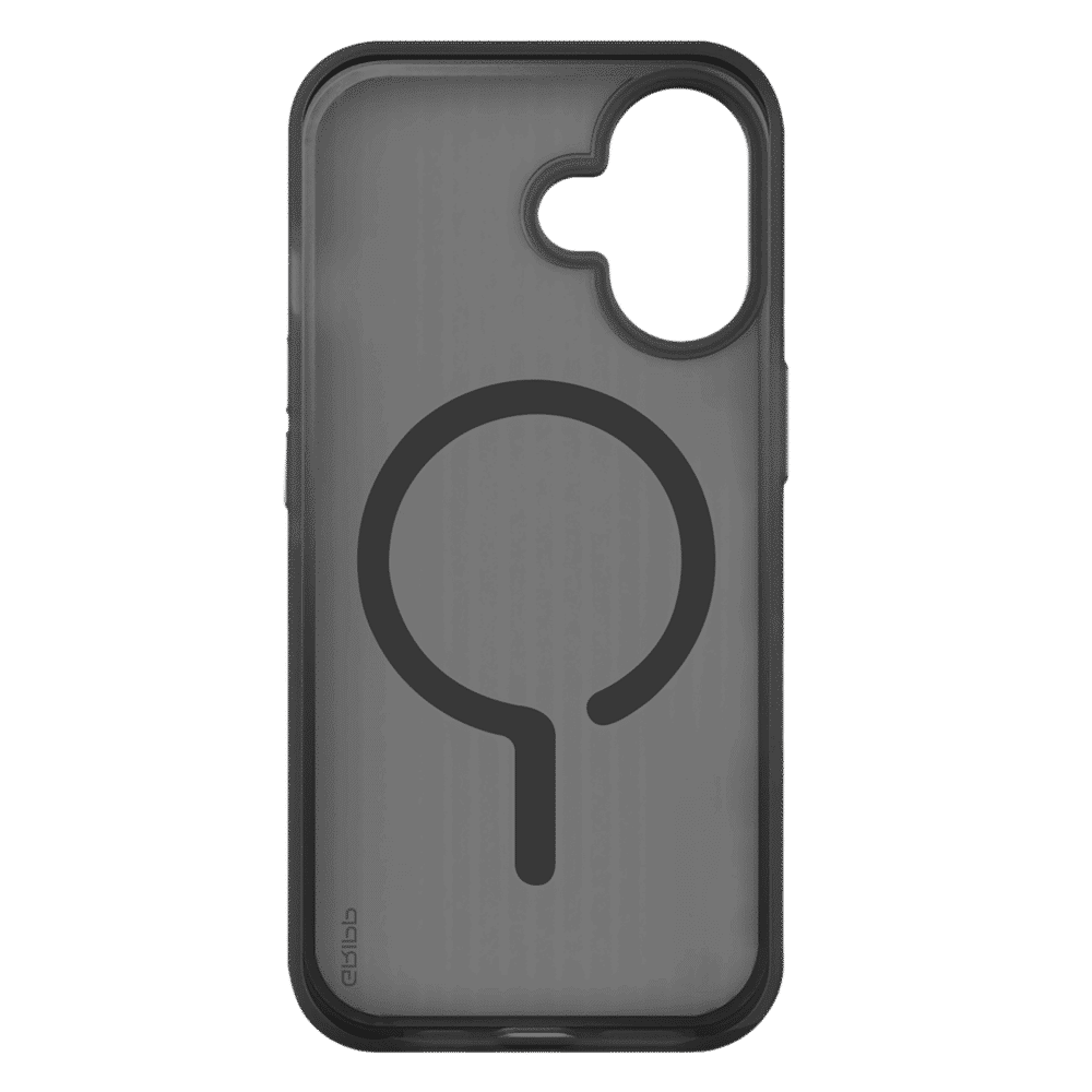 GRIPP Slimfit TPU Back Cover for Apple iPhone 16 (MagSafe Charging Support, Black)_4